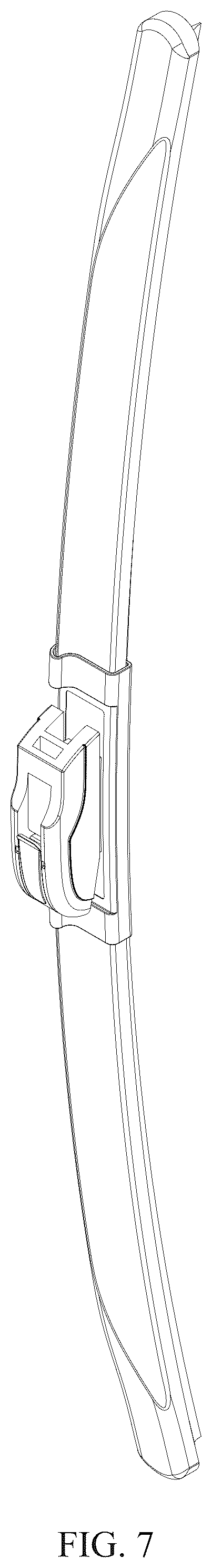 Patent USD1043521 Figure 7 – Wiper blade