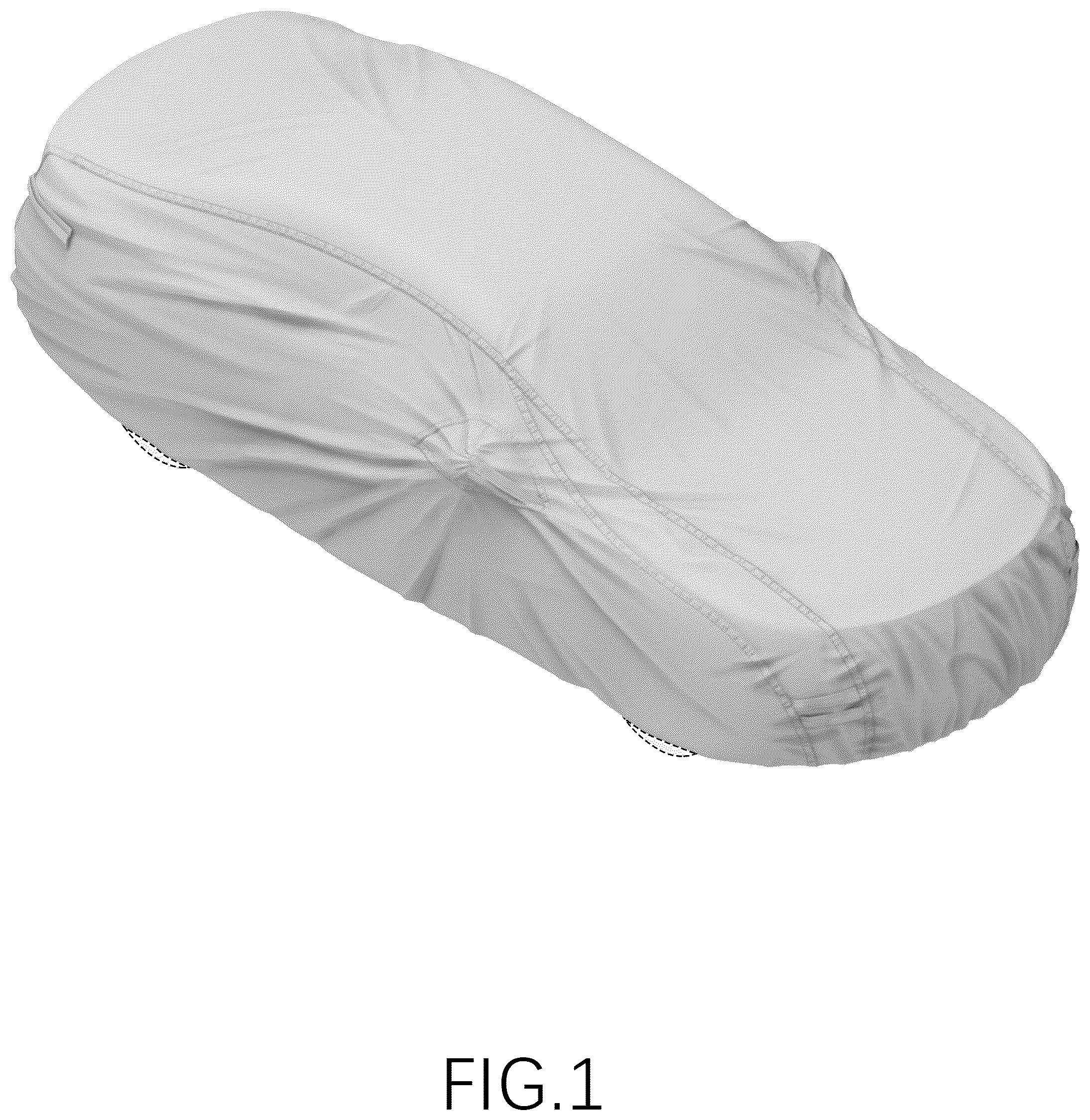 Patent USD1043524 Figure 1 – Car cover