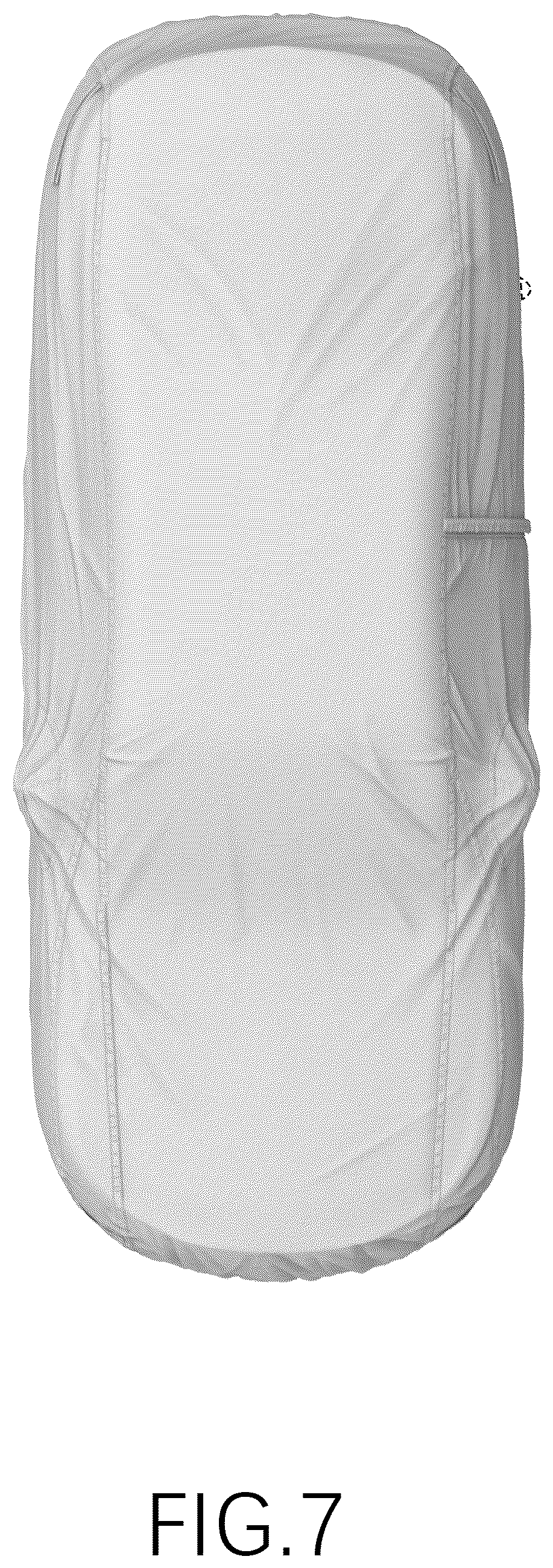 Patent USD1043524 Figure 7 – Car cover