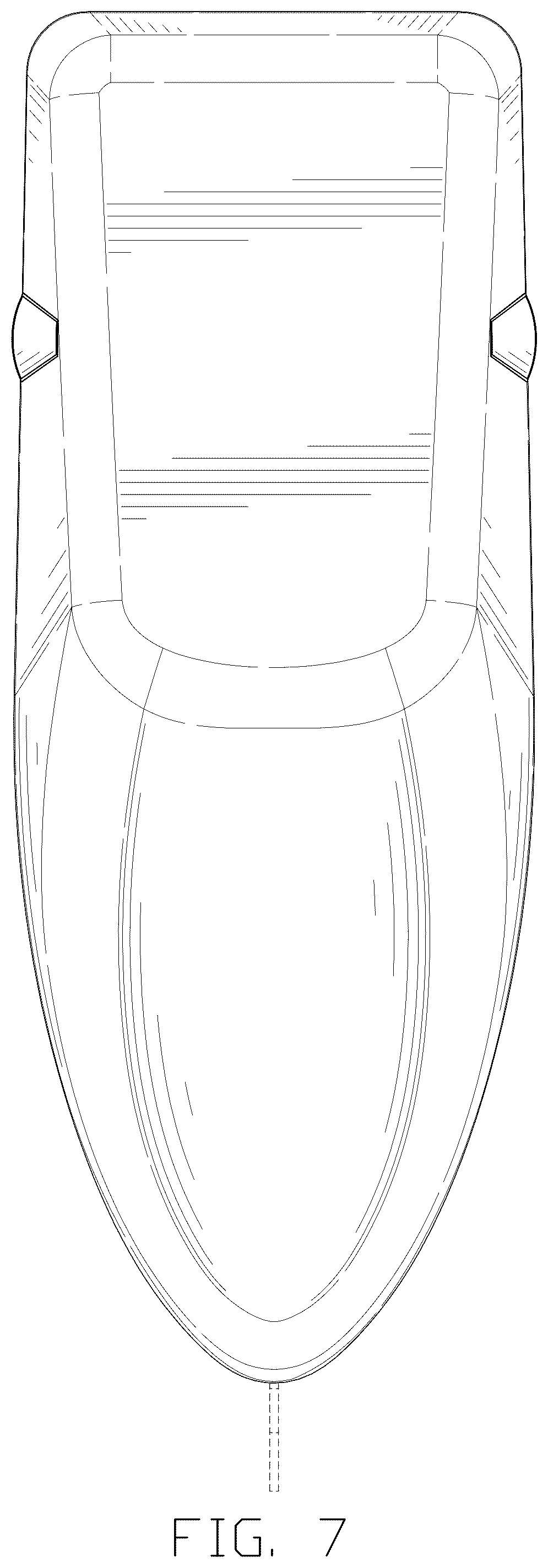 Patent USD1043525 Figure 7 – Boat cover