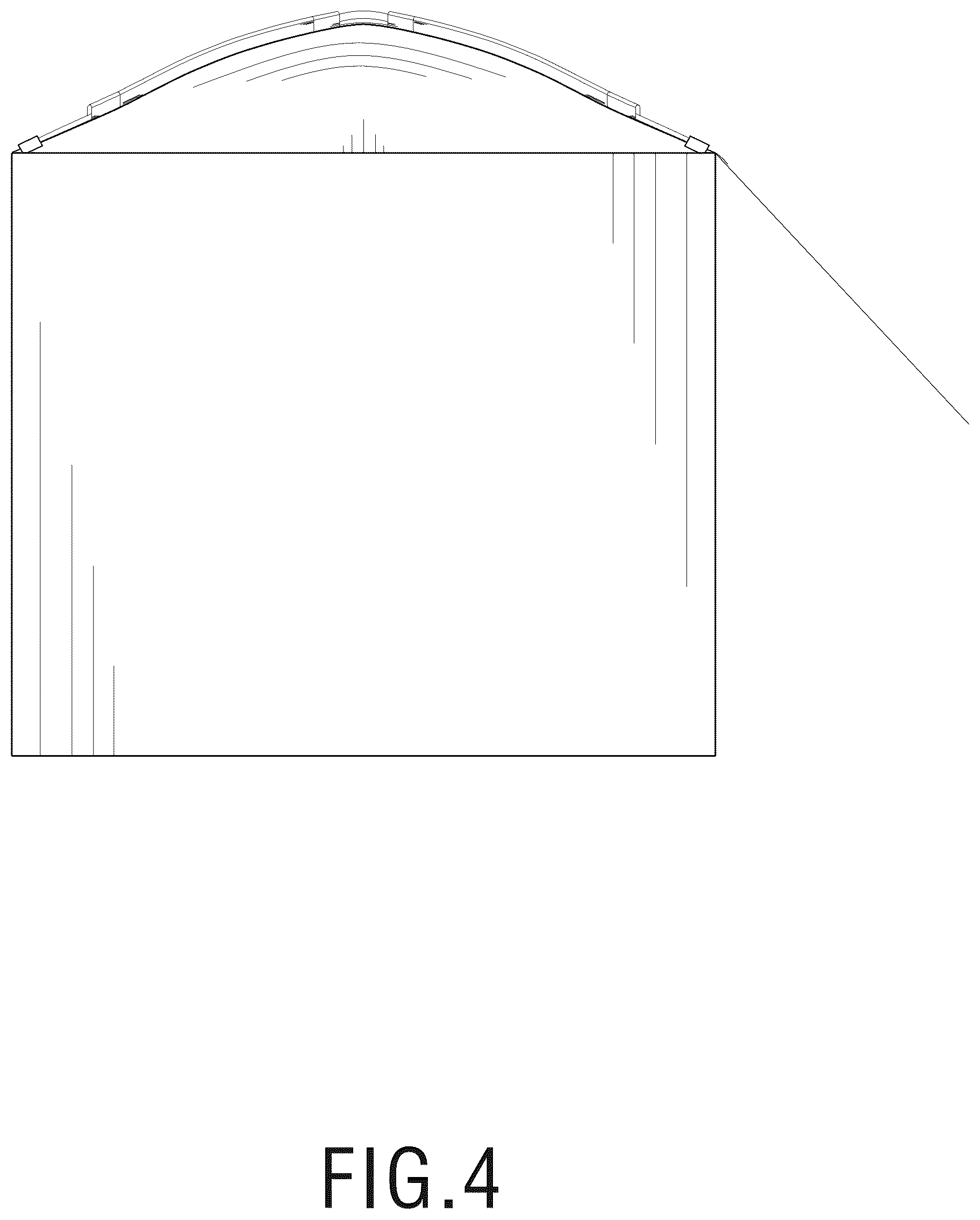 Patent USD1043526 Figure 4 – Car awning