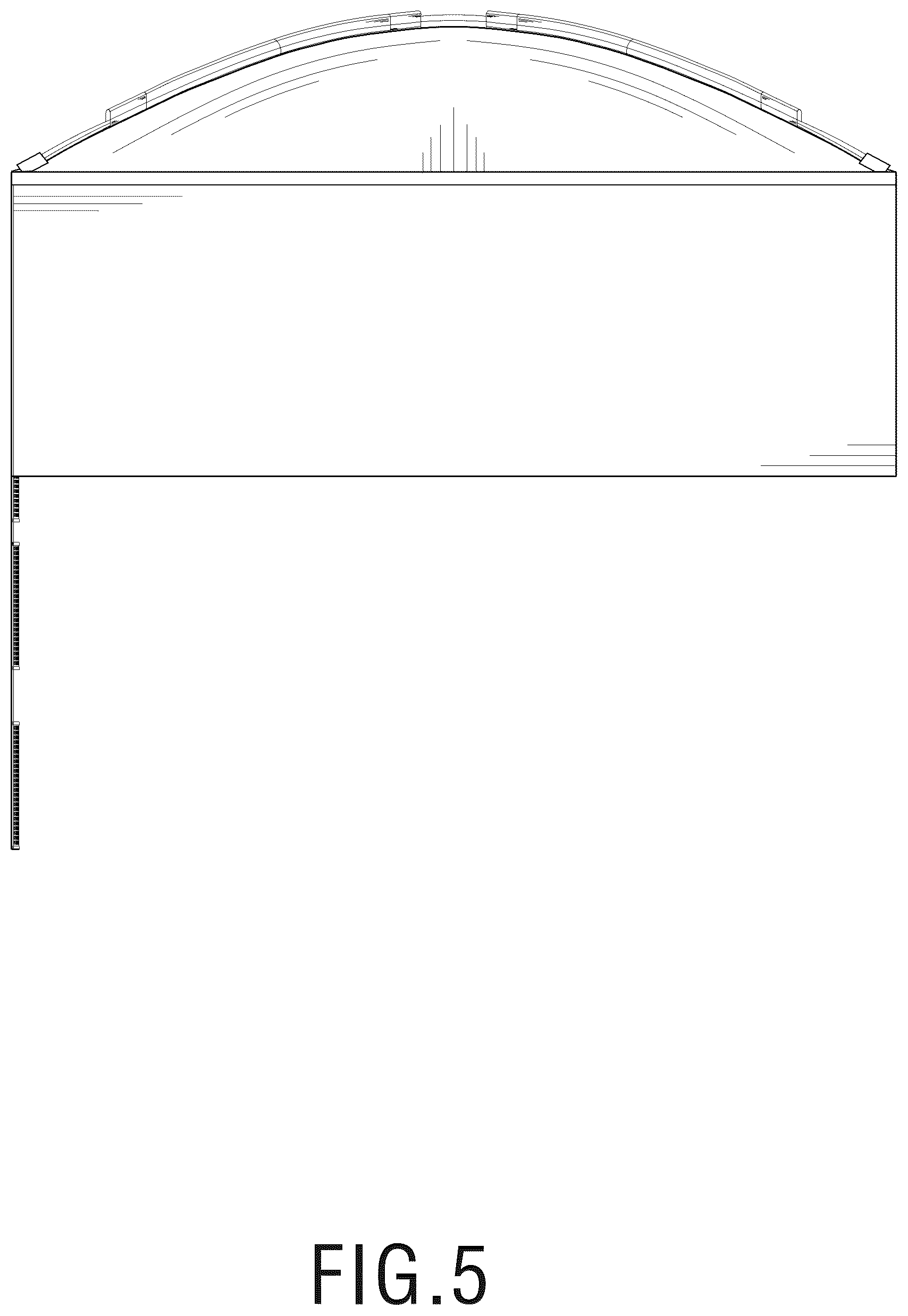 Patent USD1043526 Figure 5 – Car awning