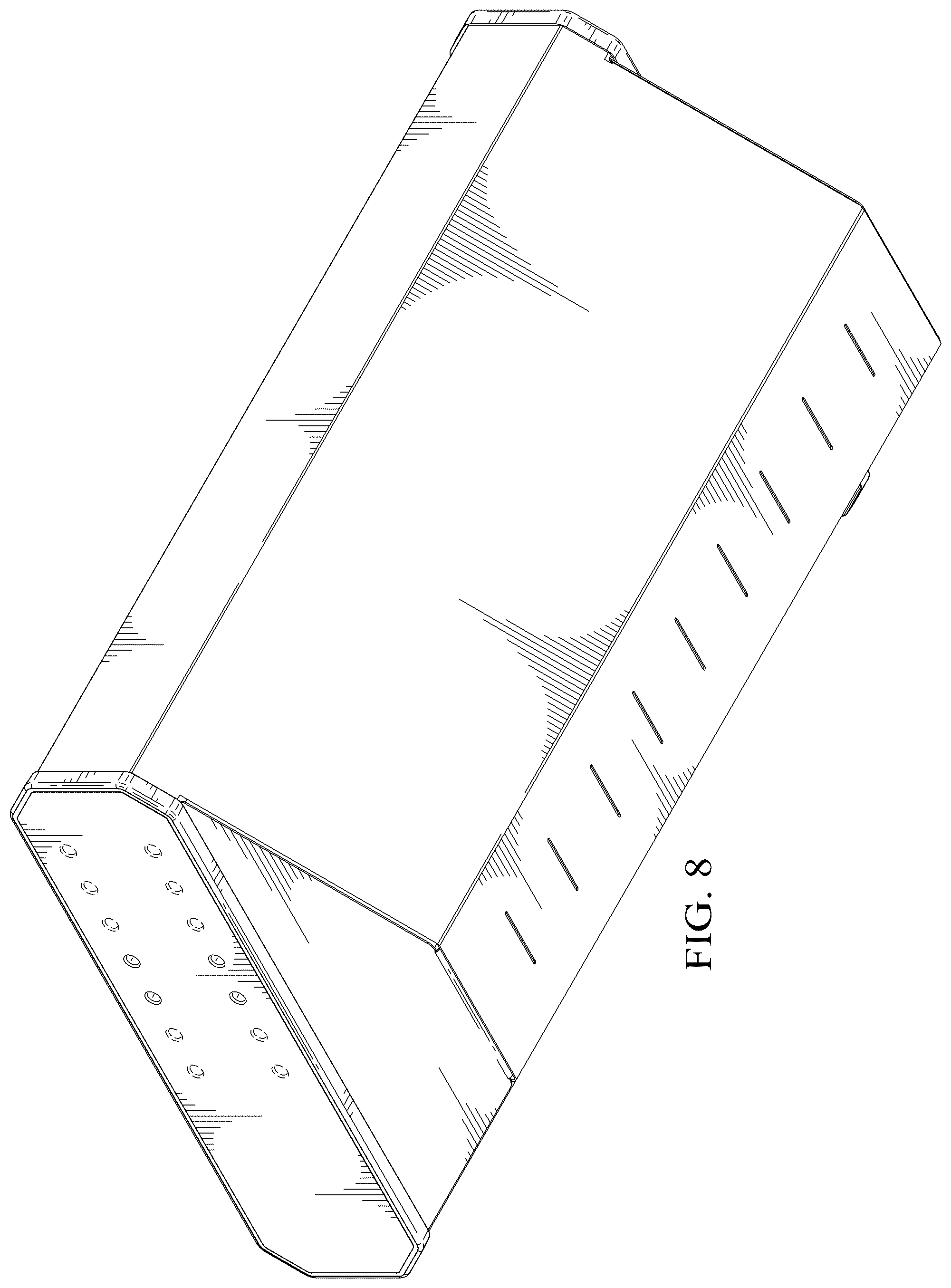 Patent USD1043527 Figure 7 – Cable reel holder shelf