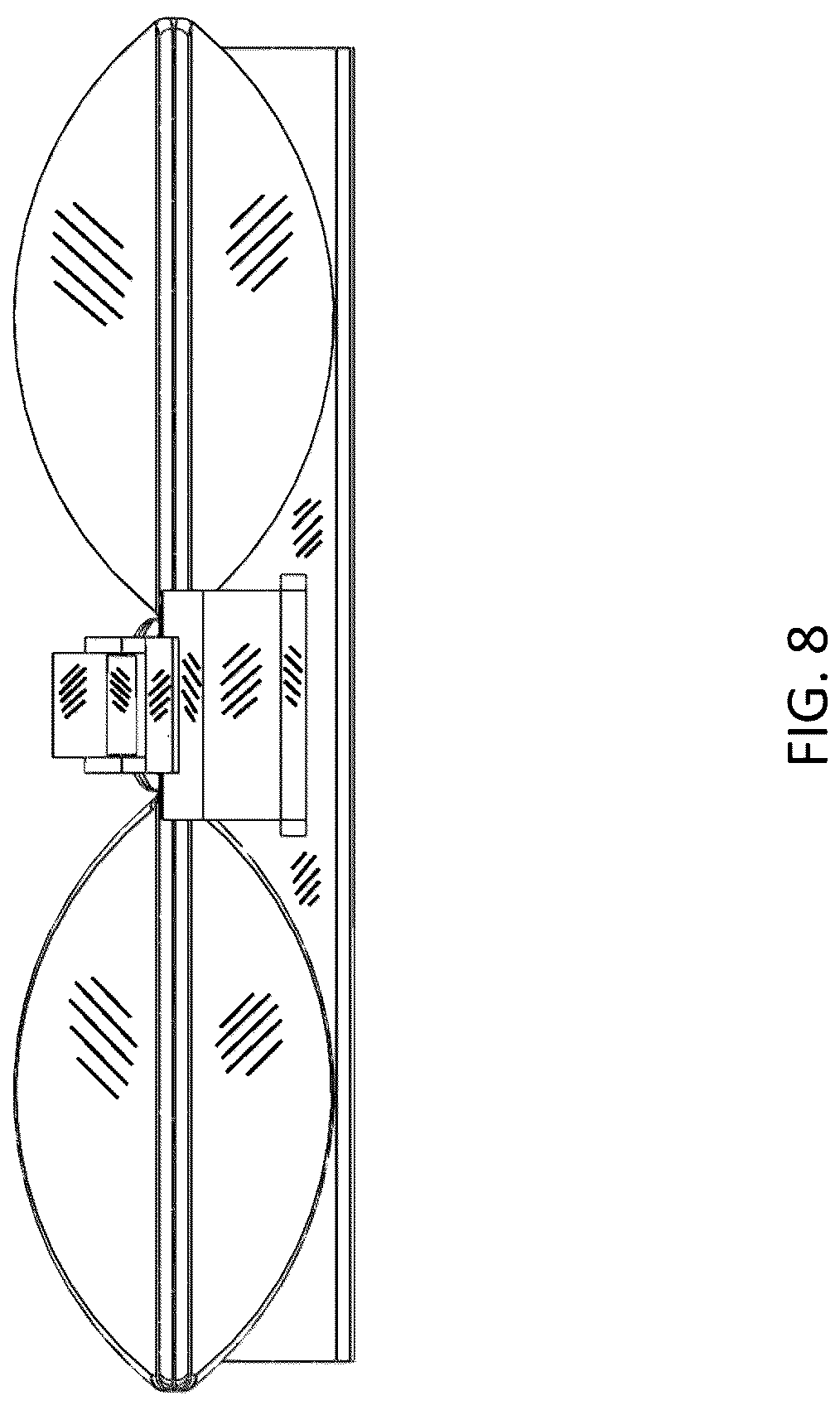 Patent USD1043528 Figure 8 – Roof rack (inflatable)