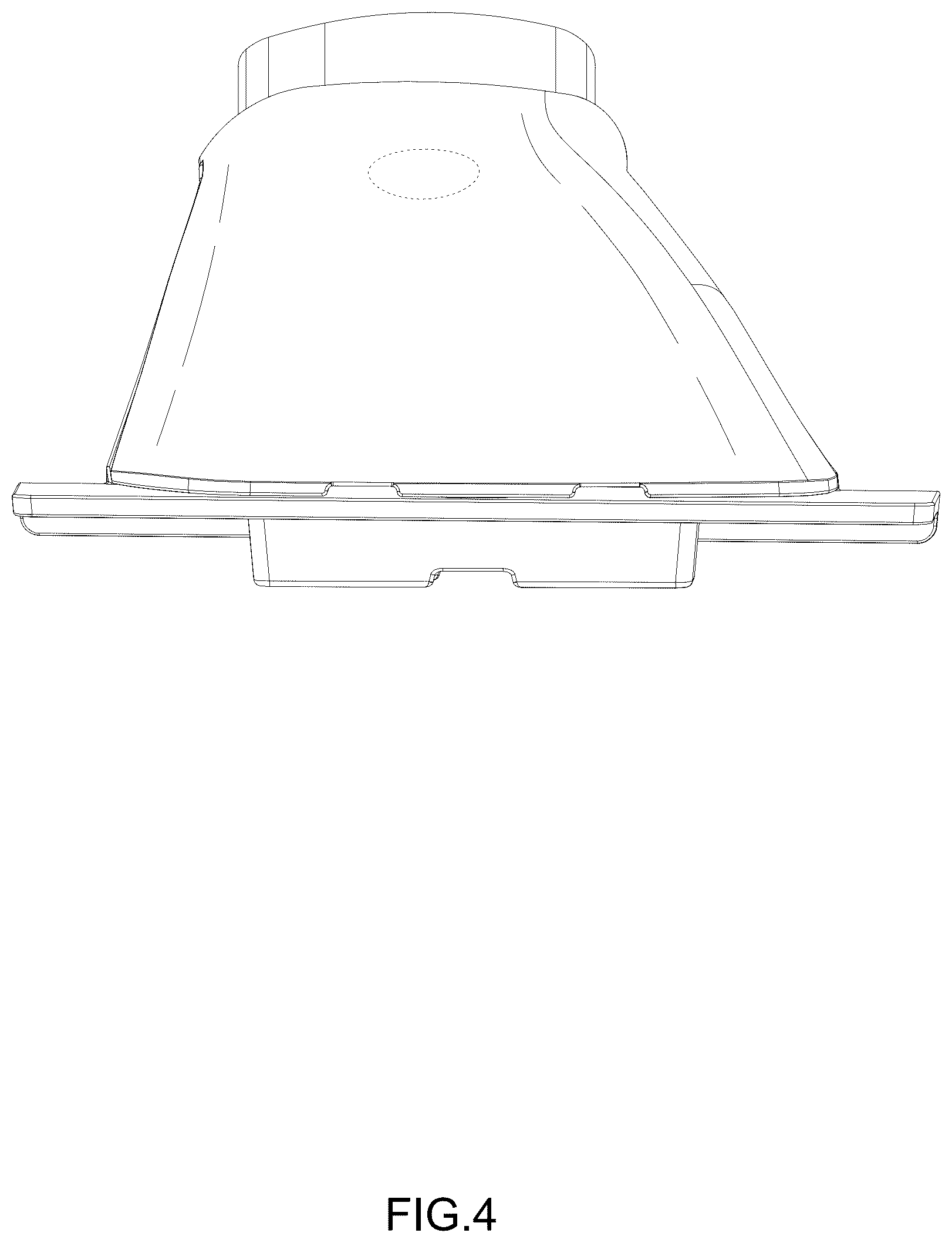 Patent USD1043529 Figure 4 – Crossbar for car