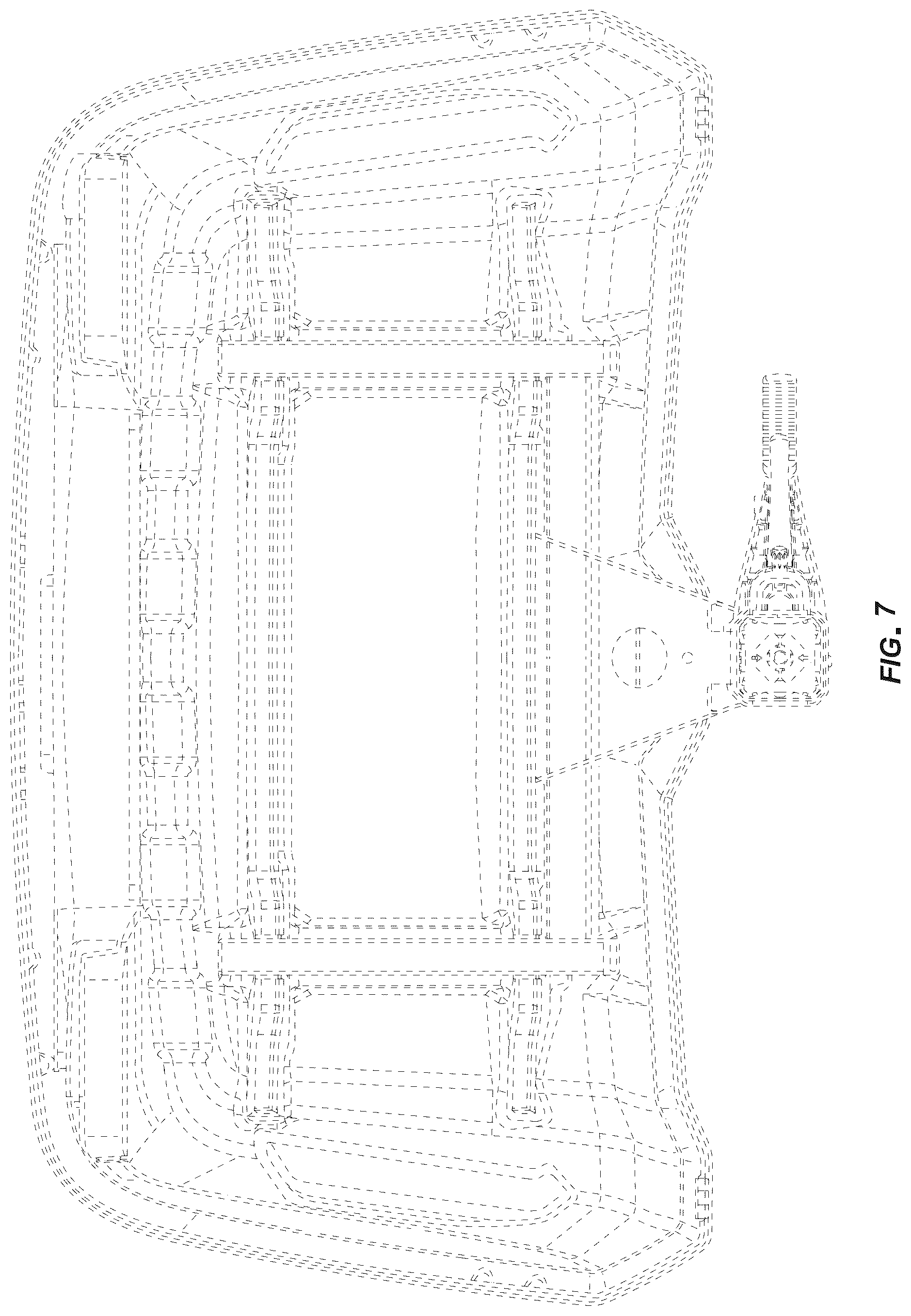 Patent USD1043531 Figure 7 – Cargo box