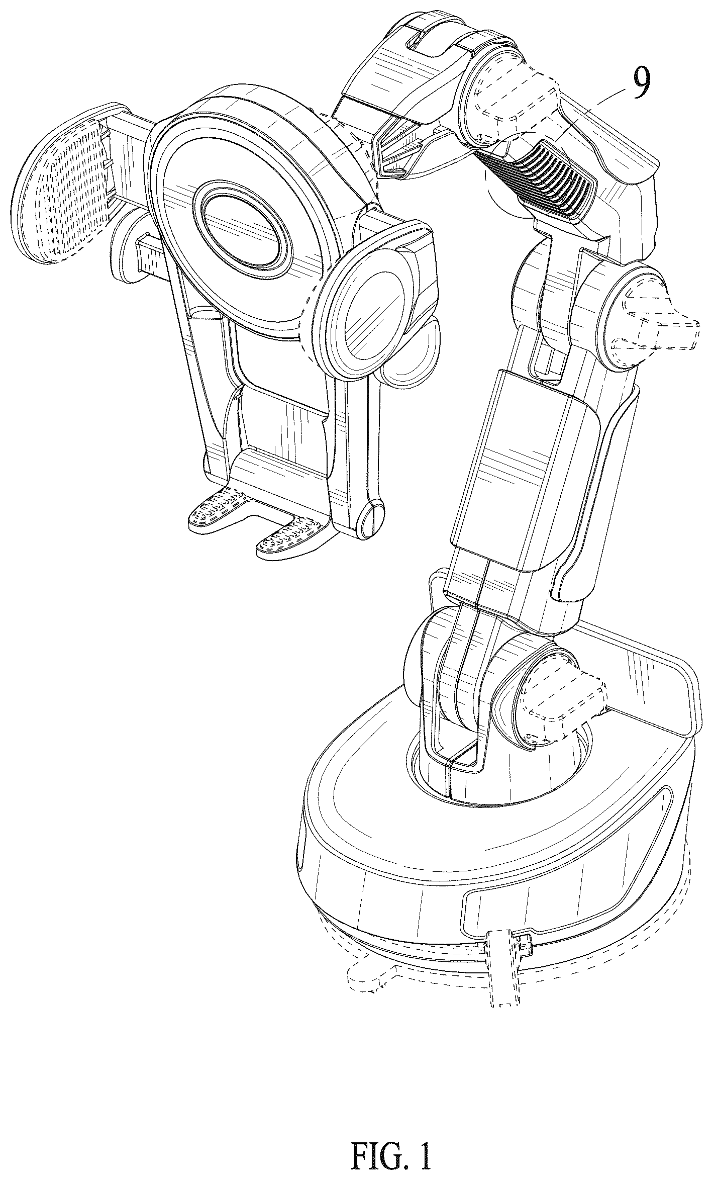 Patent USD1043532 Figure 1 – Car phone holder