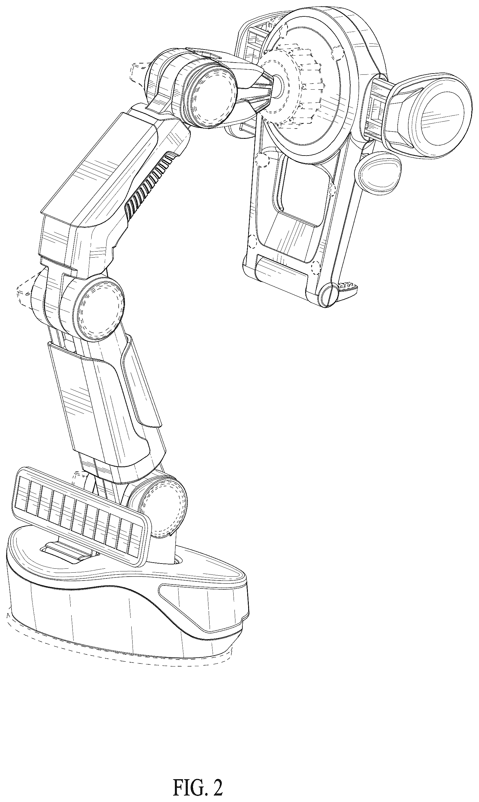 Patent USD1043532 Figure 2 – Car phone holder