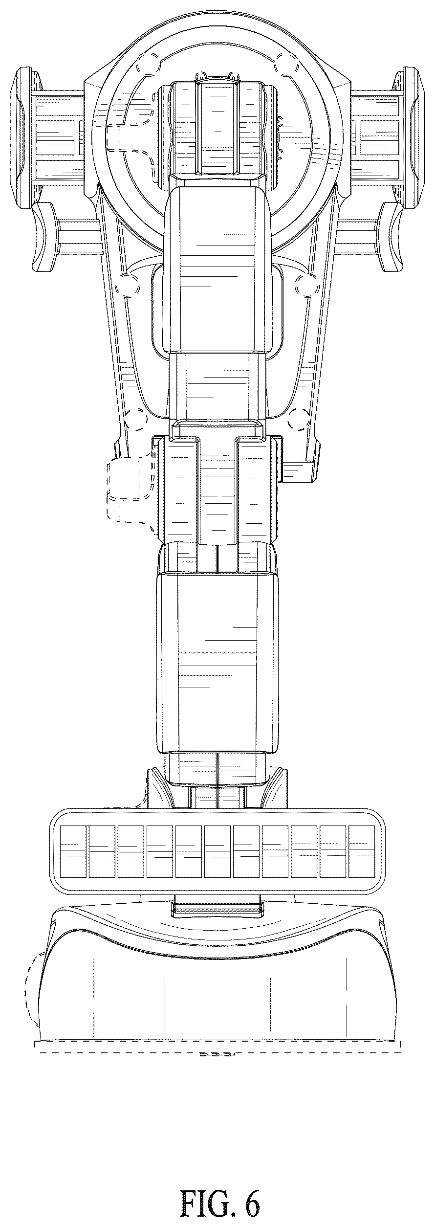 Patent USD1043532 Figure 6 – Car phone holder