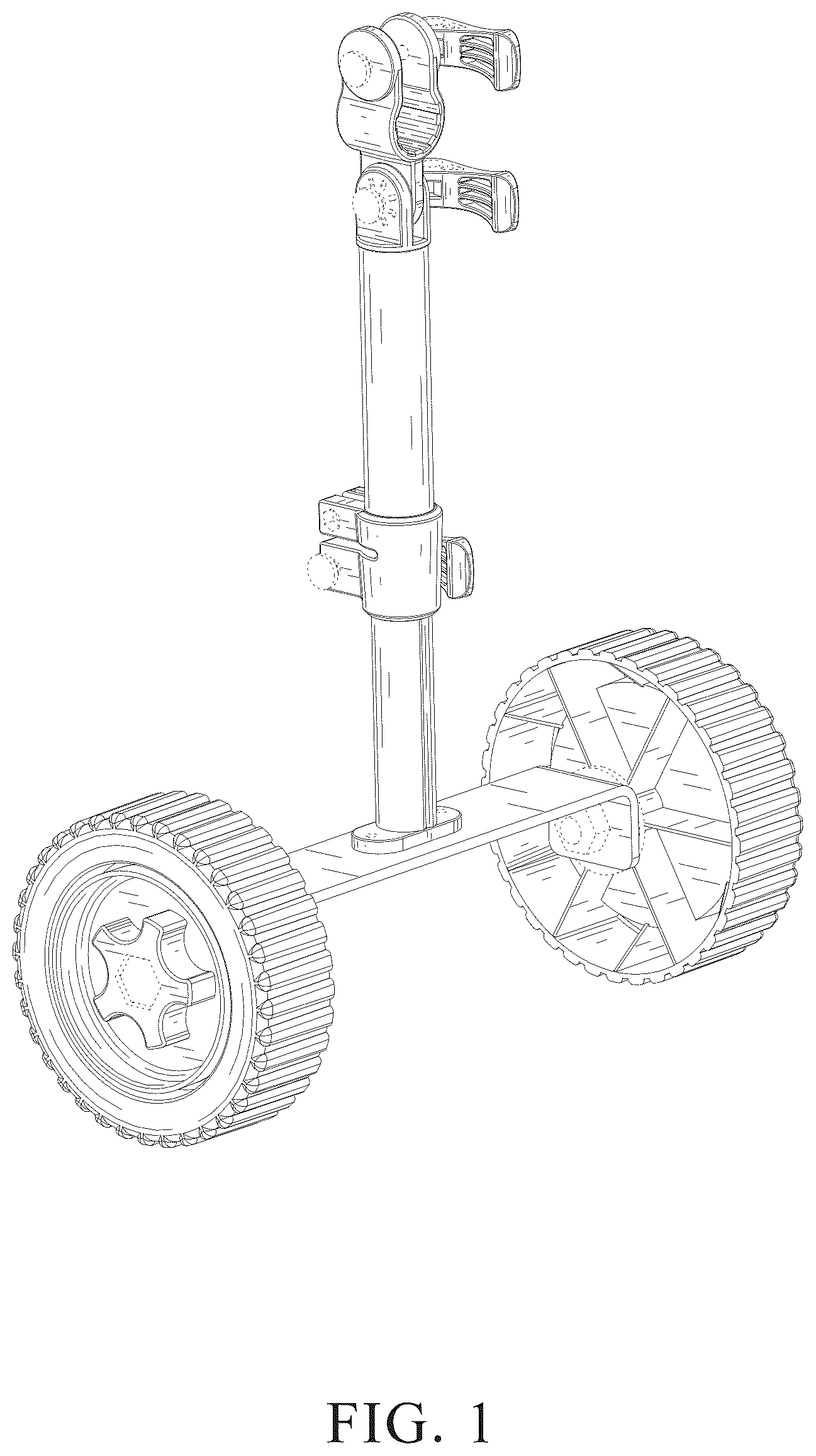 Patent USD1043535 Figure 1 – Lawn mower wheel unit assembly