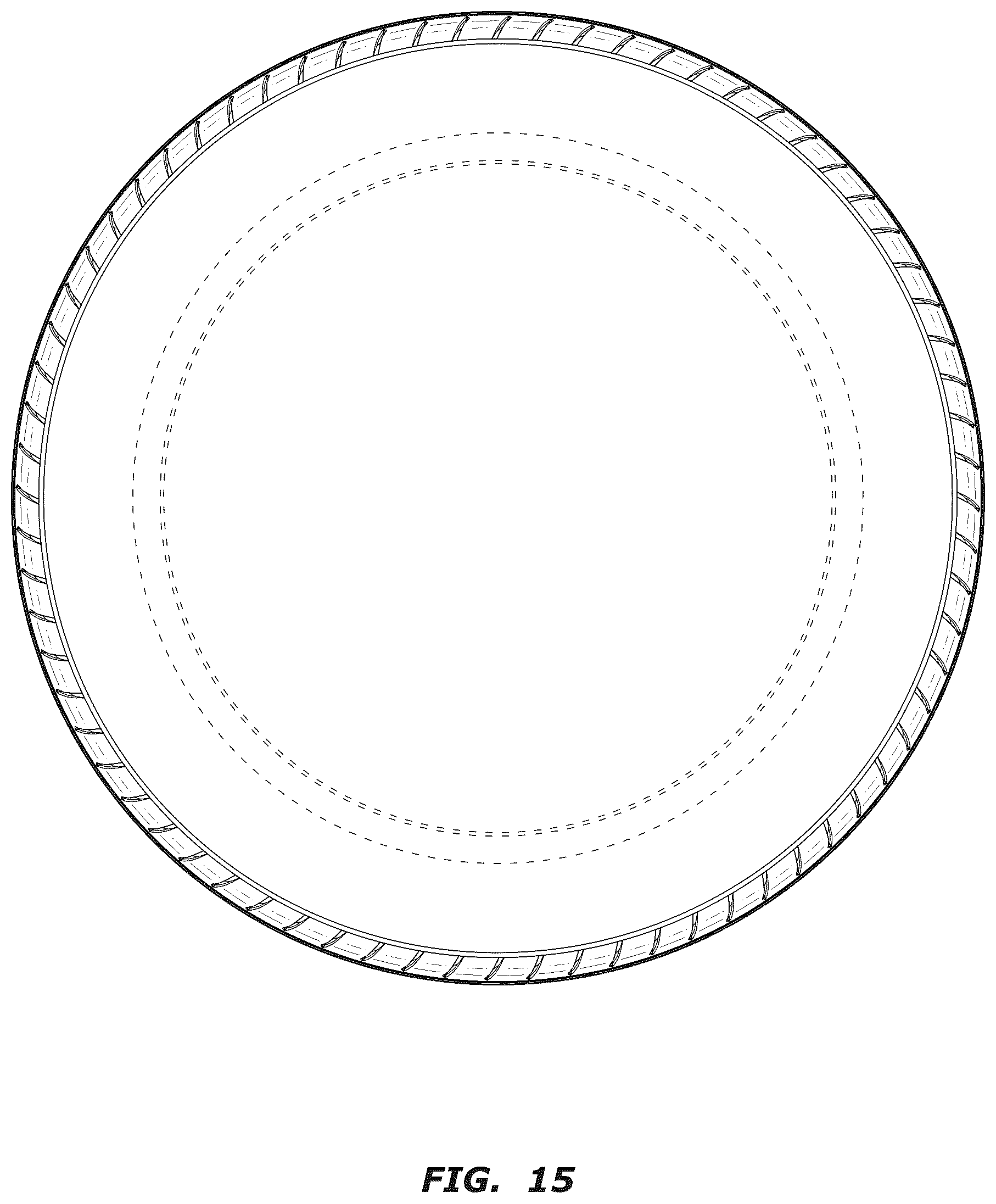 Patent USD1043536 Figure 14 – Automotive tire