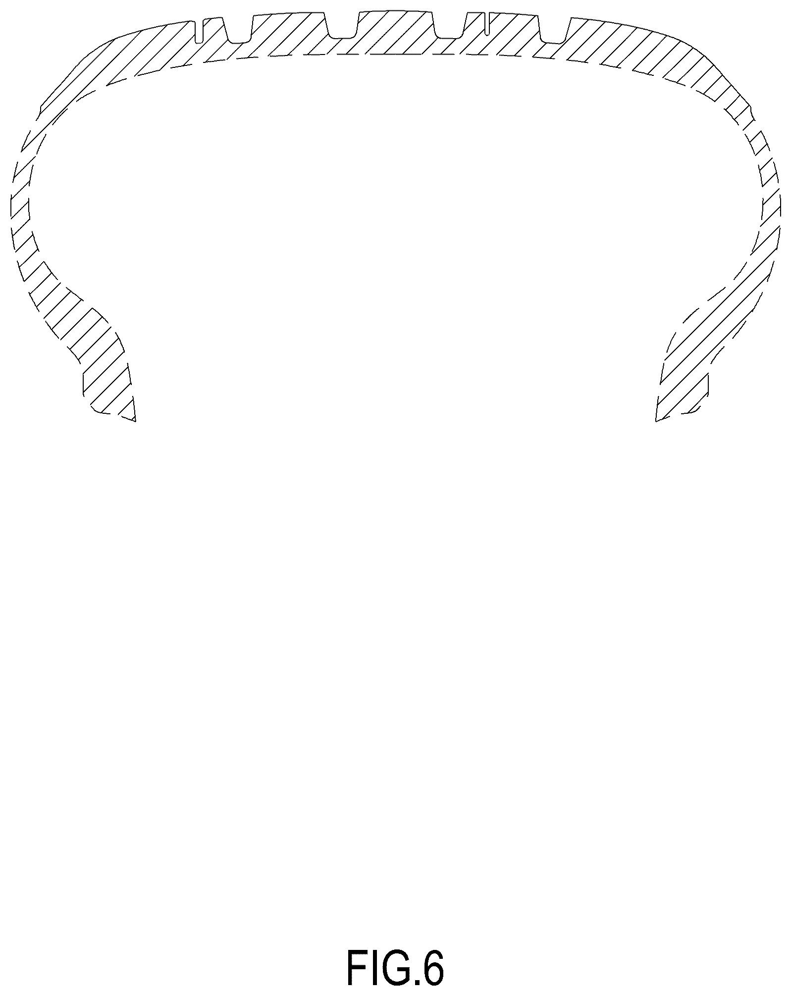 Patent USD1043537 Figure 6 – Tire