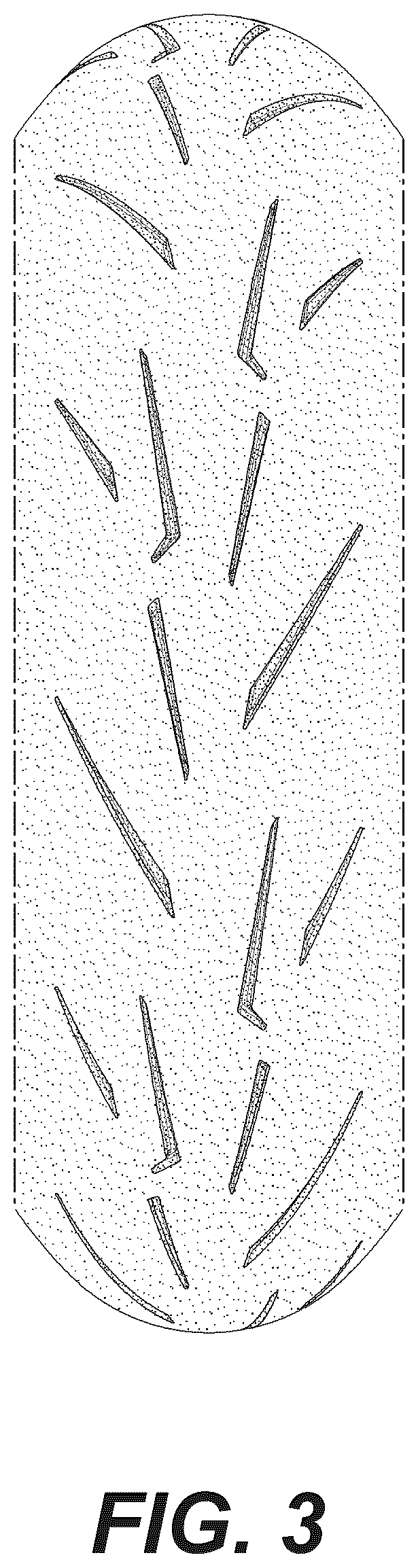 Patent USD1043539 Figure 3 – Motorcycle tire