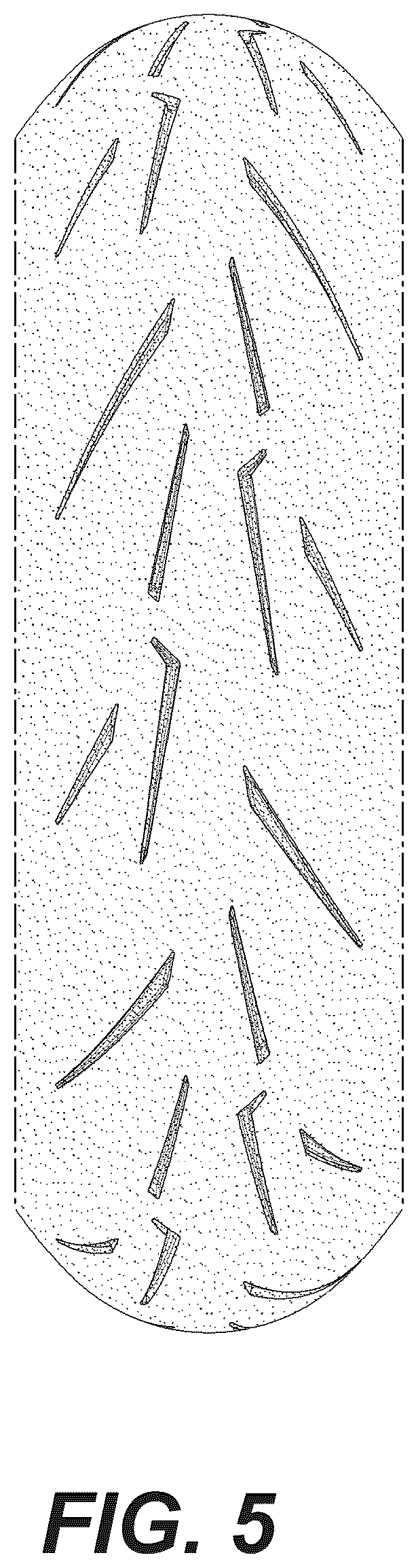 Patent USD1043539 Figure 5 – Motorcycle tire