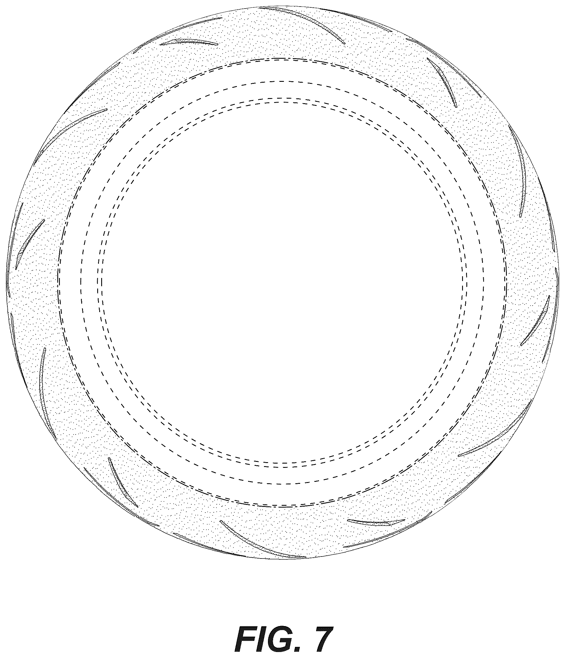 Patent USD1043539 Figure 7 – Motorcycle tire
