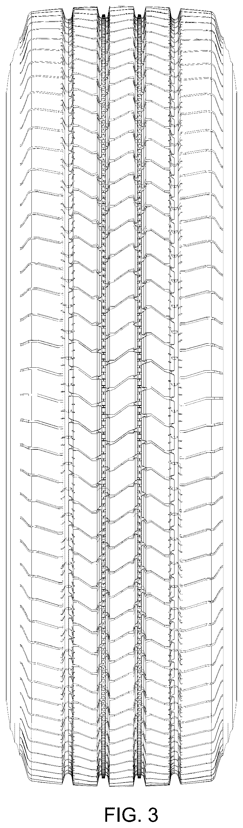 Patent USD1043545 Figure 3 – Tire