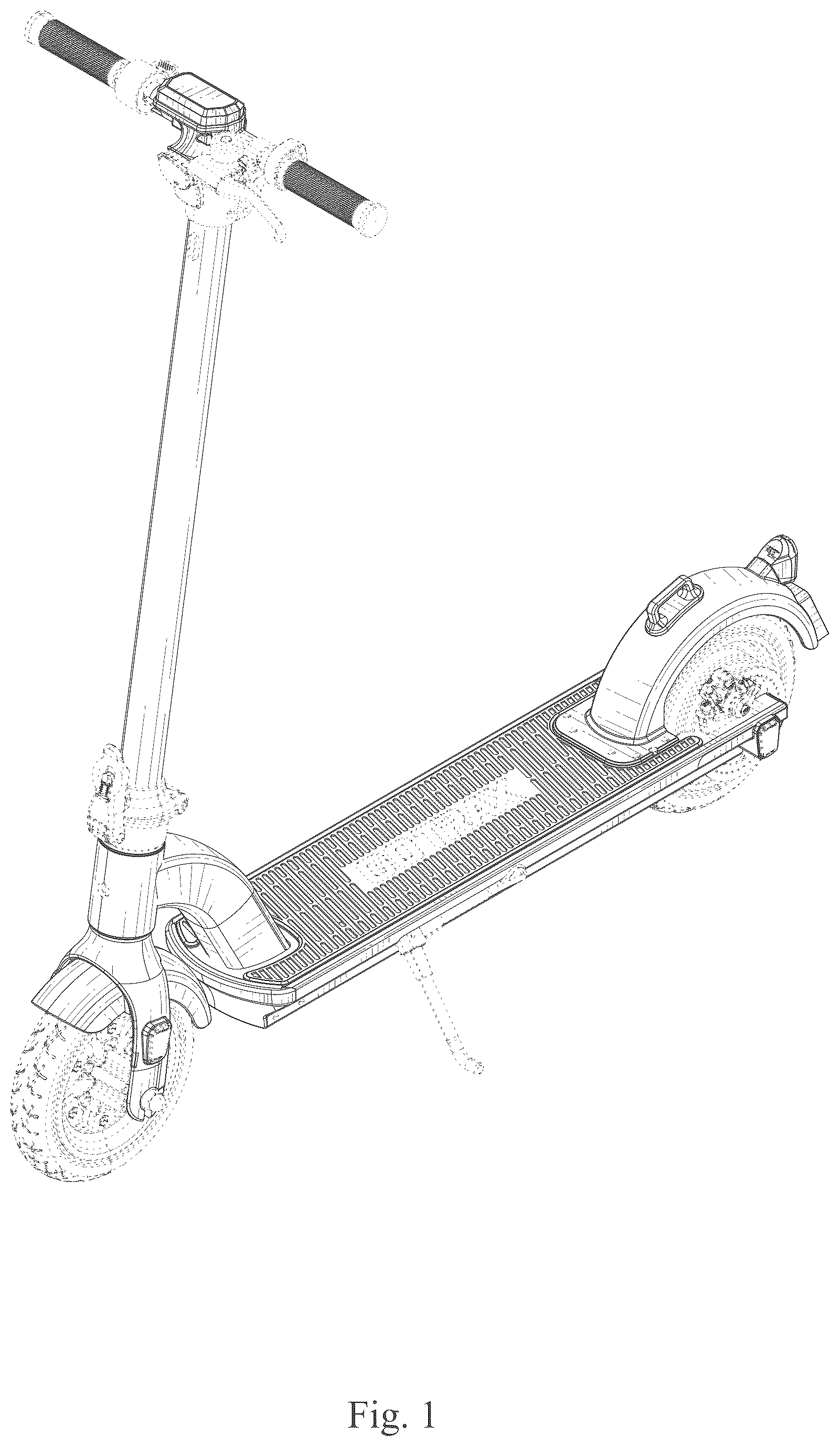Patent USD1043547 — Electric scooter — Figure 1