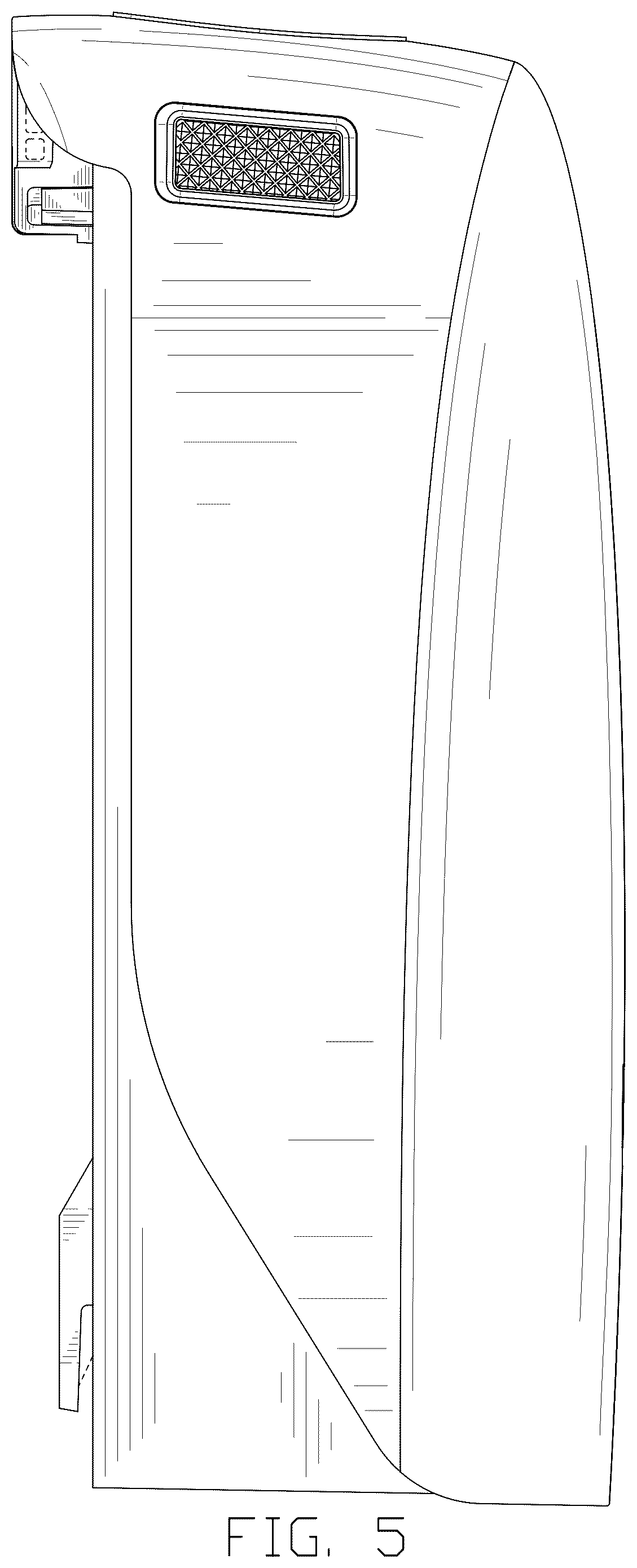 Patent USD1043551 Figure 5 – Battery