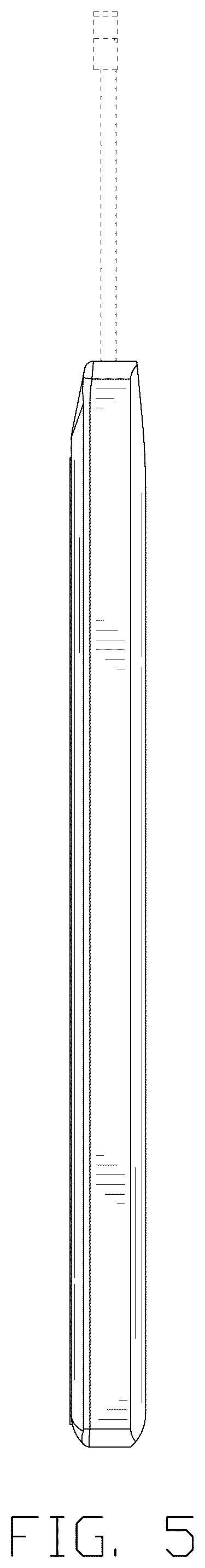 Patent USD1043552 Figure 5 – Battery