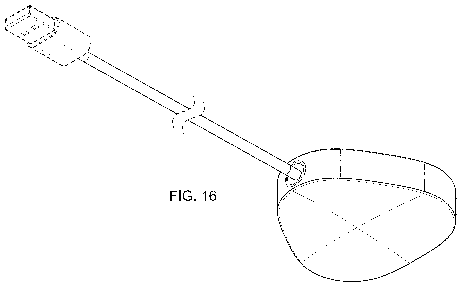 Patent USD1043555 Figure 12 – Charging base for a portable media playback device