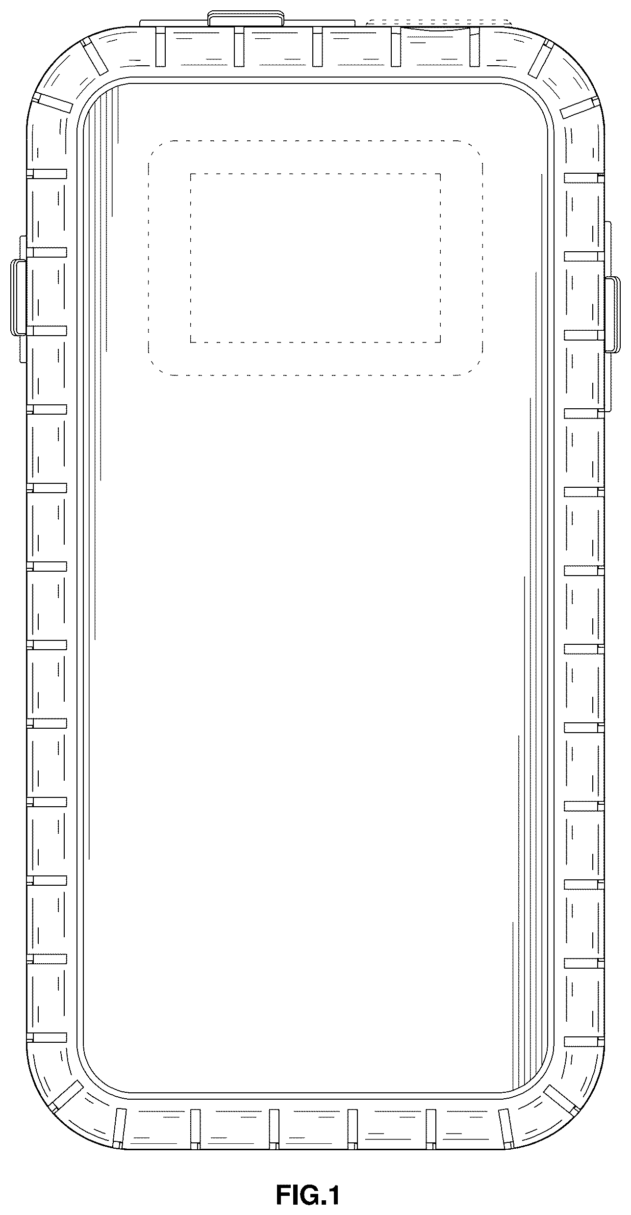 Patent USD1043556 — Jump starter — Figure 1