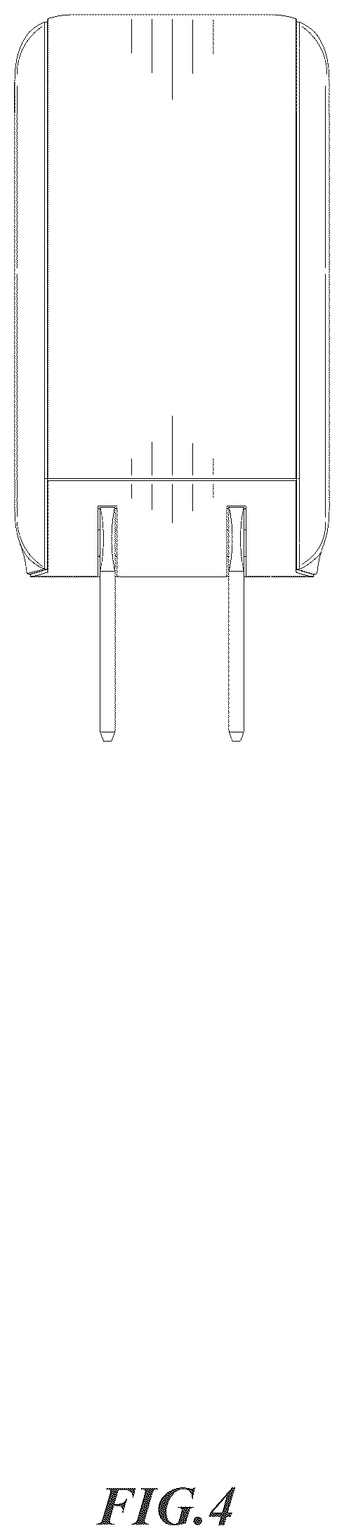 Patent USD1043557 Figure 4 – Electrical charger