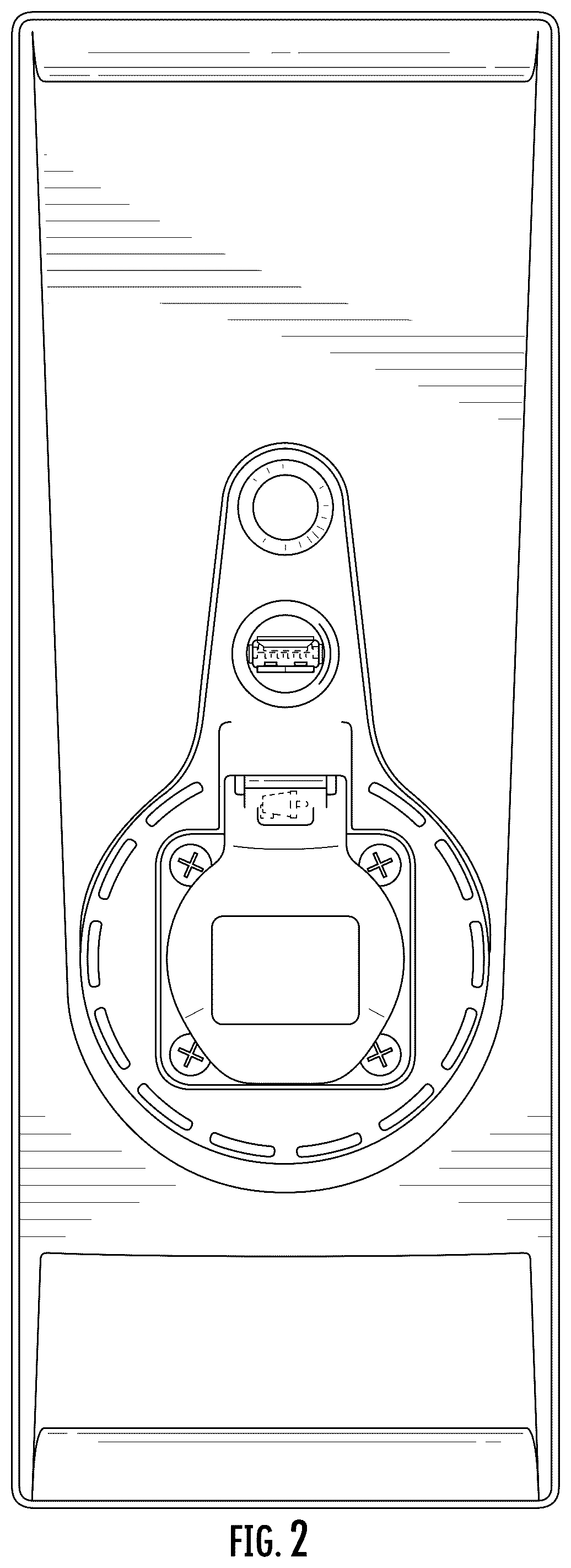 Patent USD1043558 Figure 2 – Apparatus for supplying power