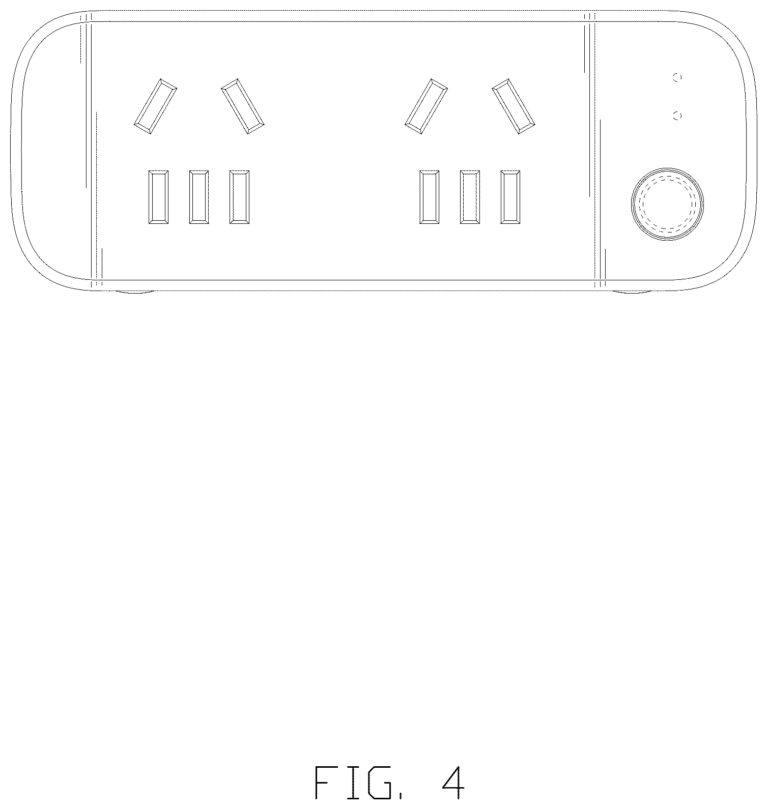 Patent USD1043560 Figure 4 – Socket