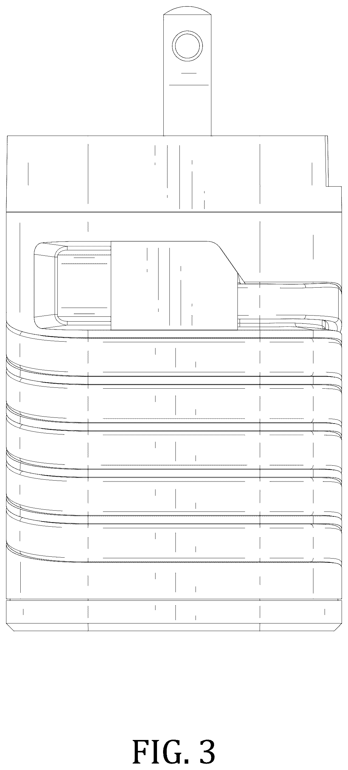 Patent USD1043561 Figure 3 – Charger with wire