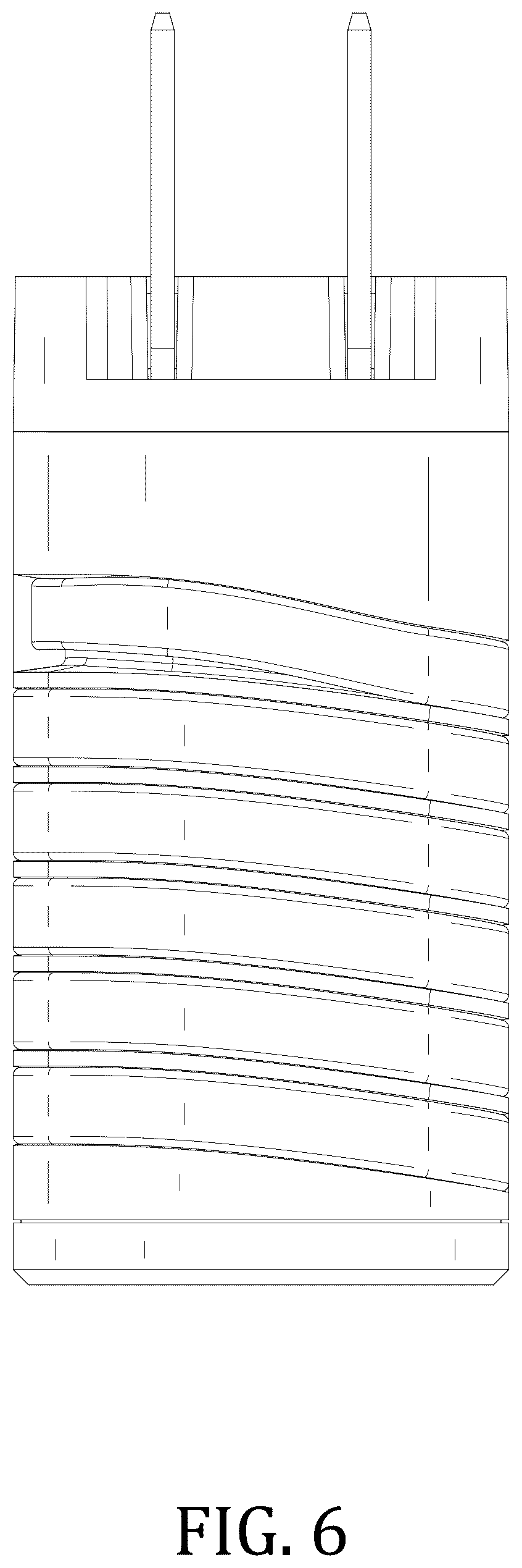Patent USD1043561 Figure 6 – Charger with wire