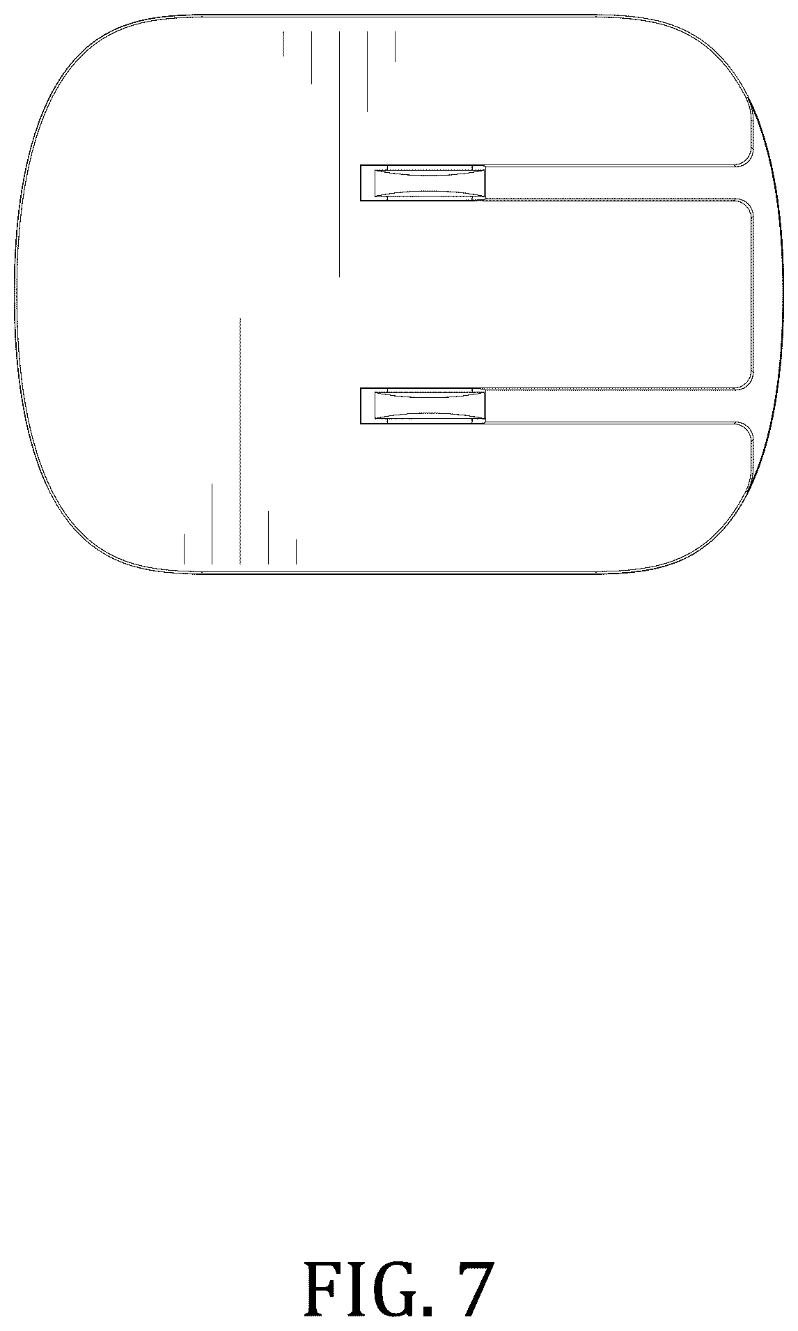 Patent USD1043561 Figure 7 – Charger with wire