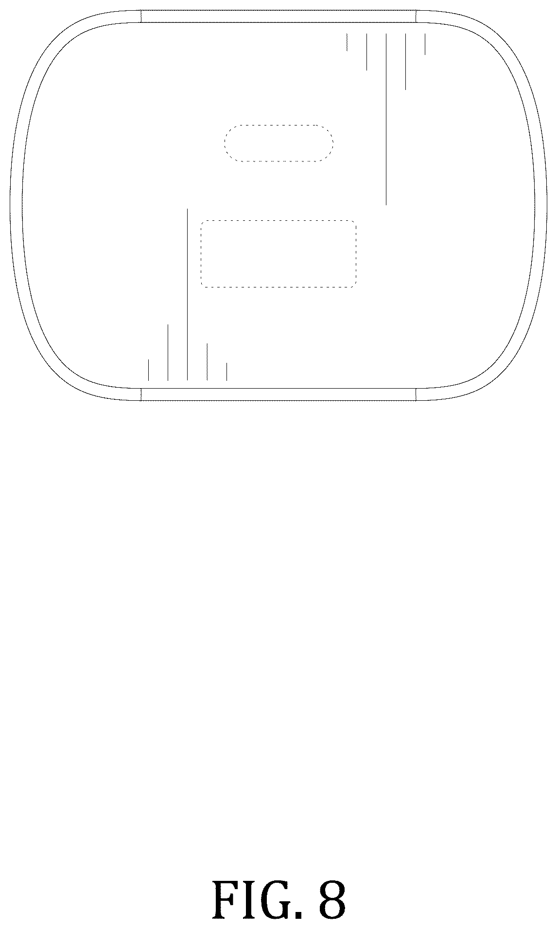 Patent USD1043561 Figure 8 – Charger with wire