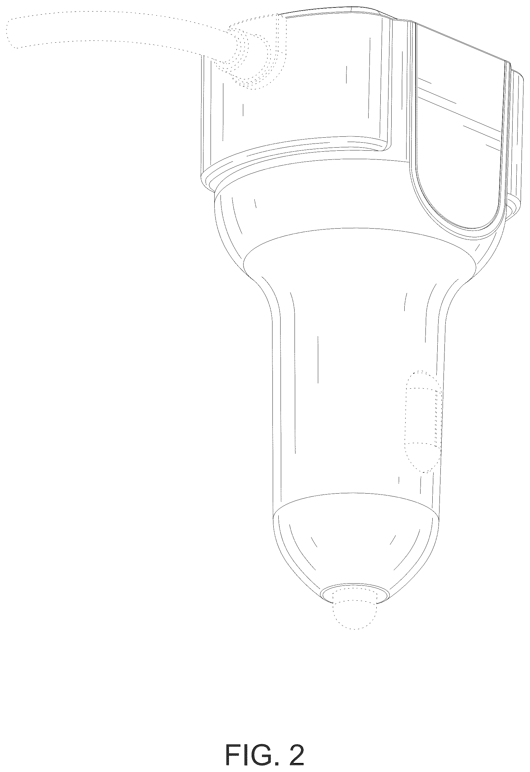 Patent USD1043563 Figure 2 – Vehicle charger