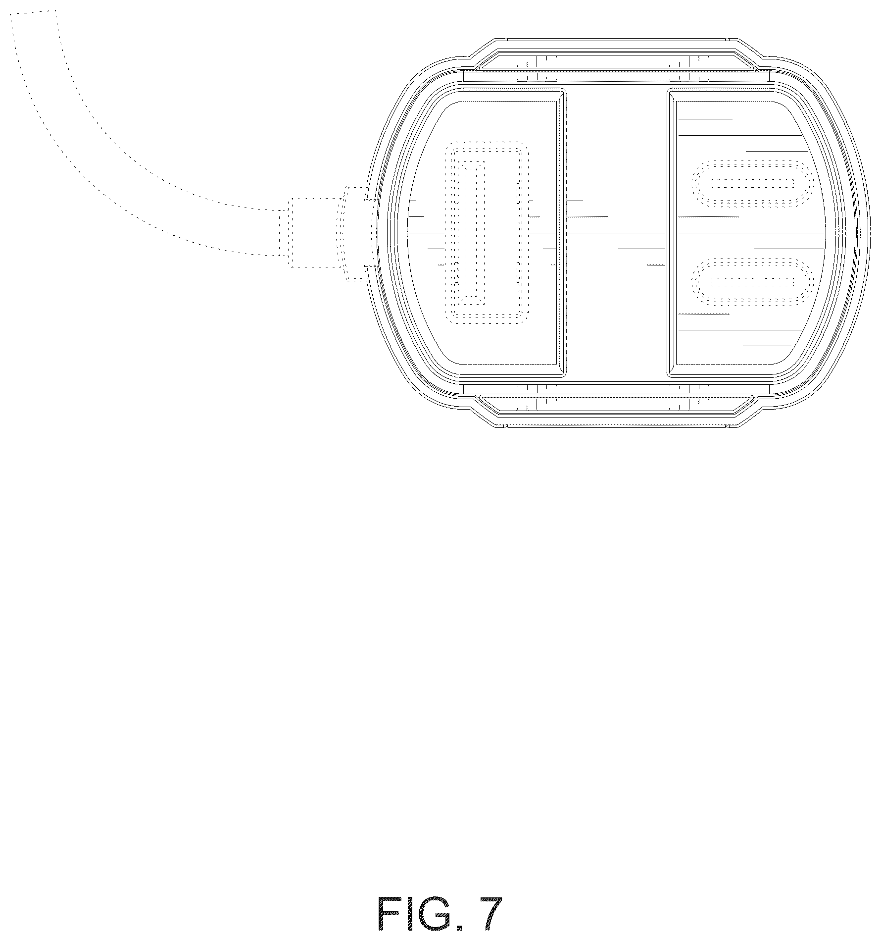 Patent USD1043563 Figure 7 – Vehicle charger