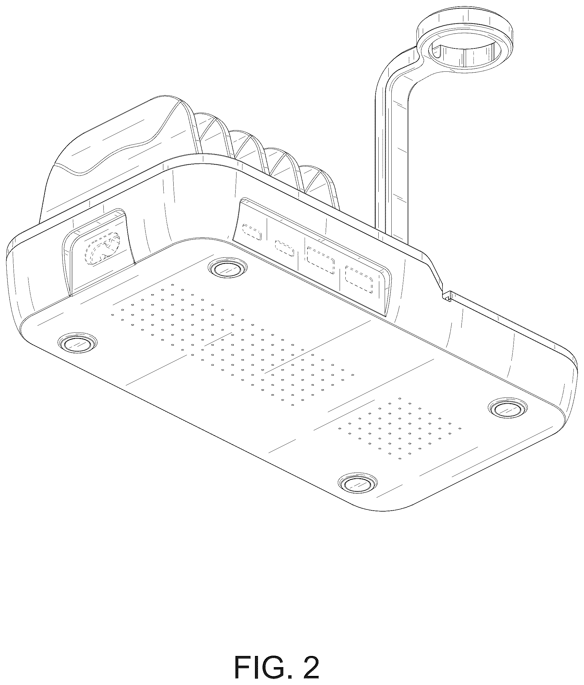 Patent USD1043564 Figure 2 – Wireless charger