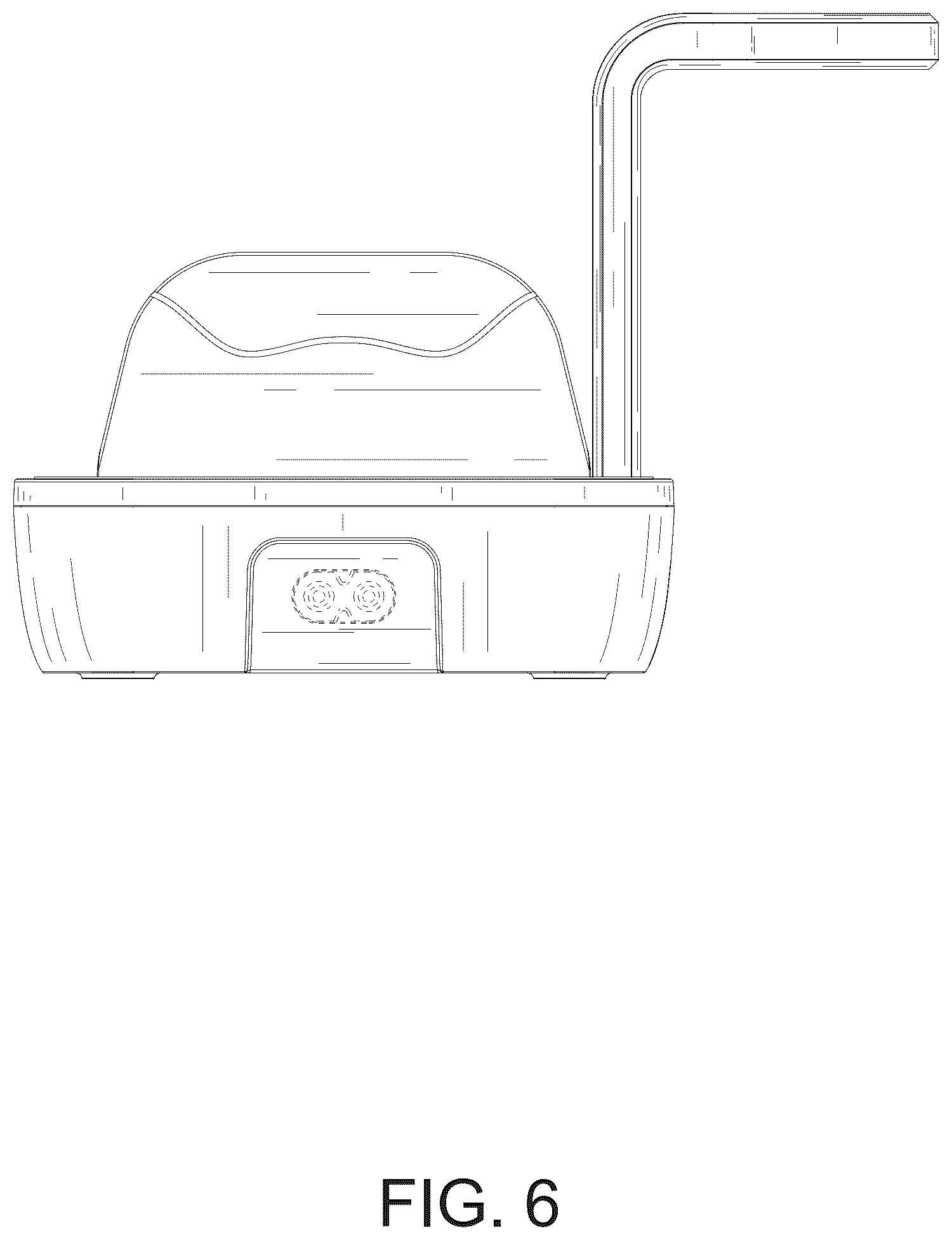 Patent USD1043564 Figure 6 – Wireless charger
