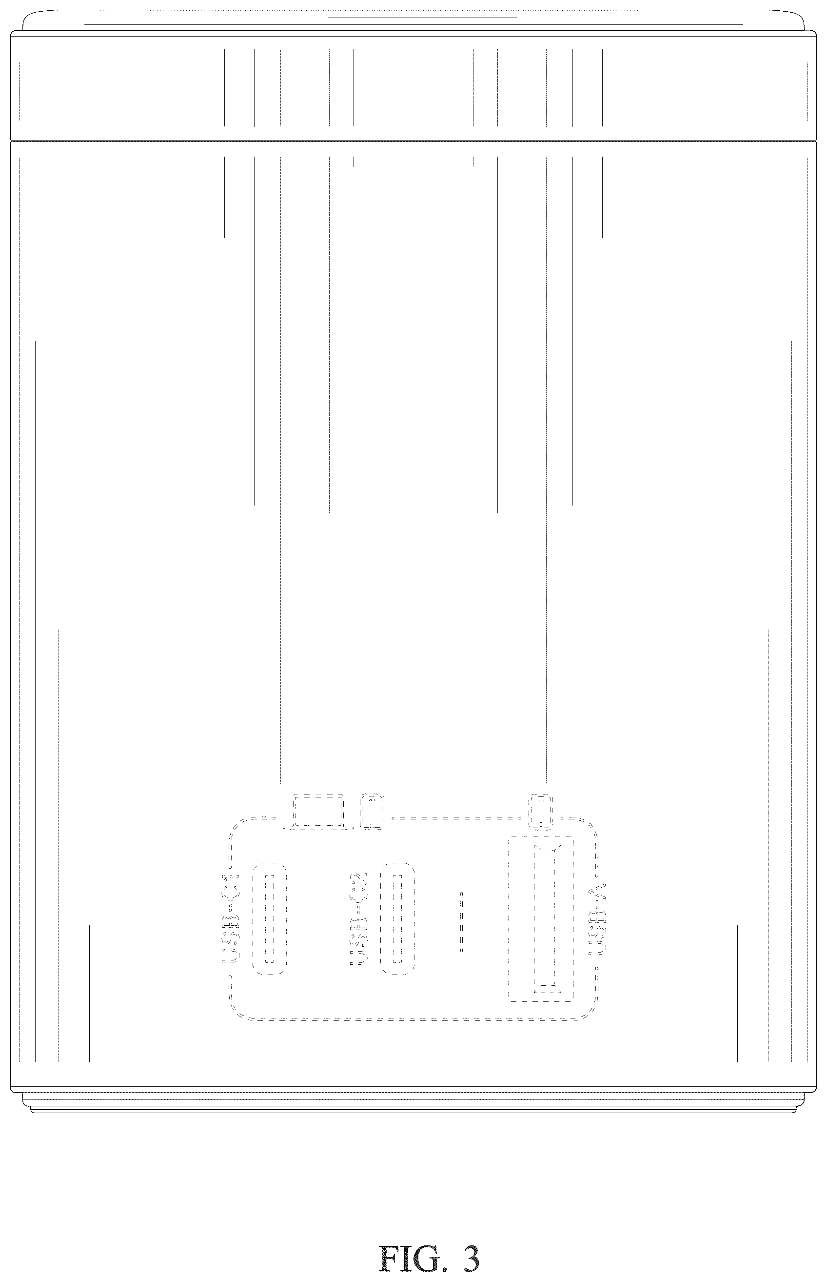 Patent USD1043565 Figure 3 – Desktop charger