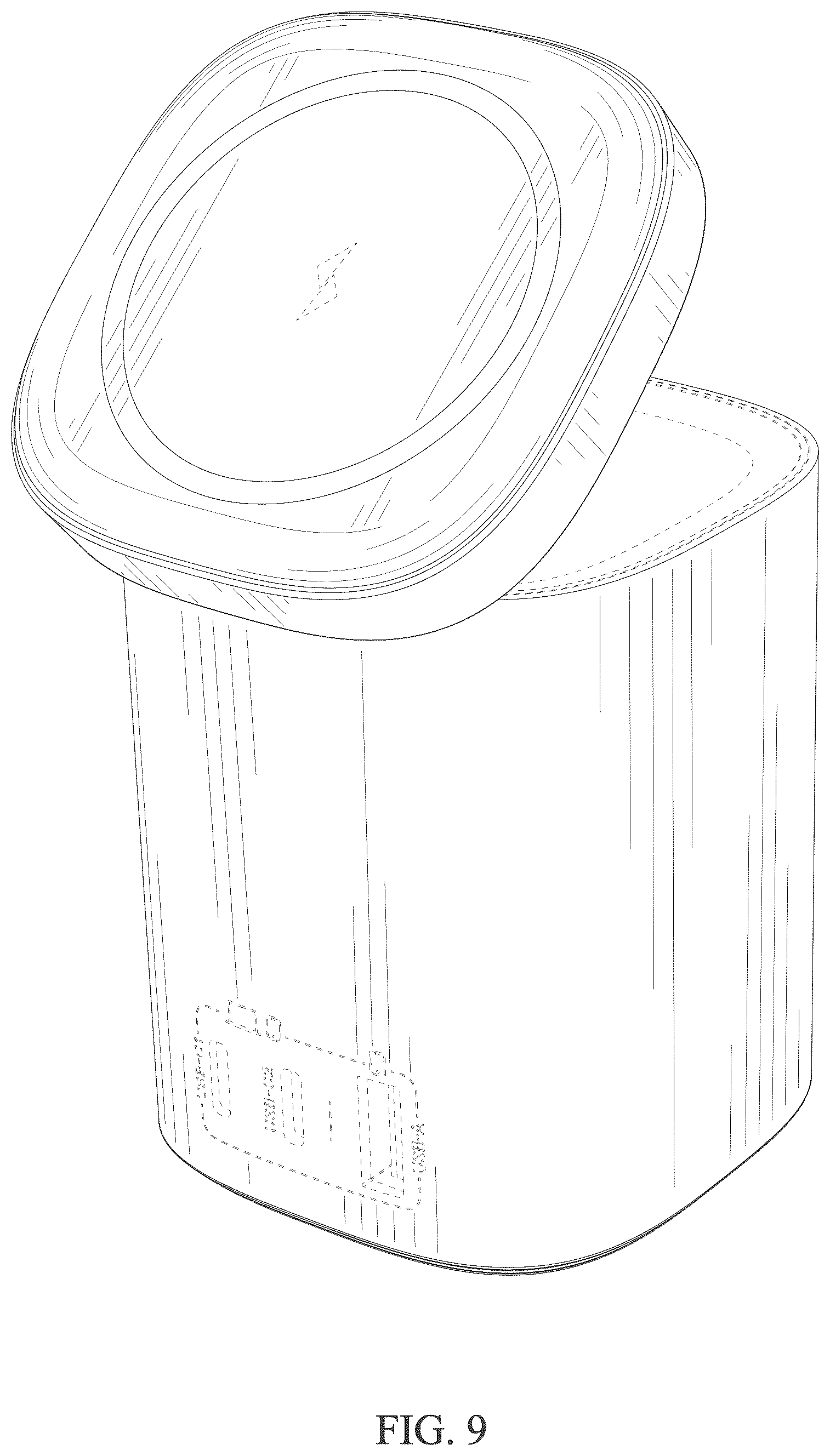 Patent USD1043565 Figure 9 – Desktop charger