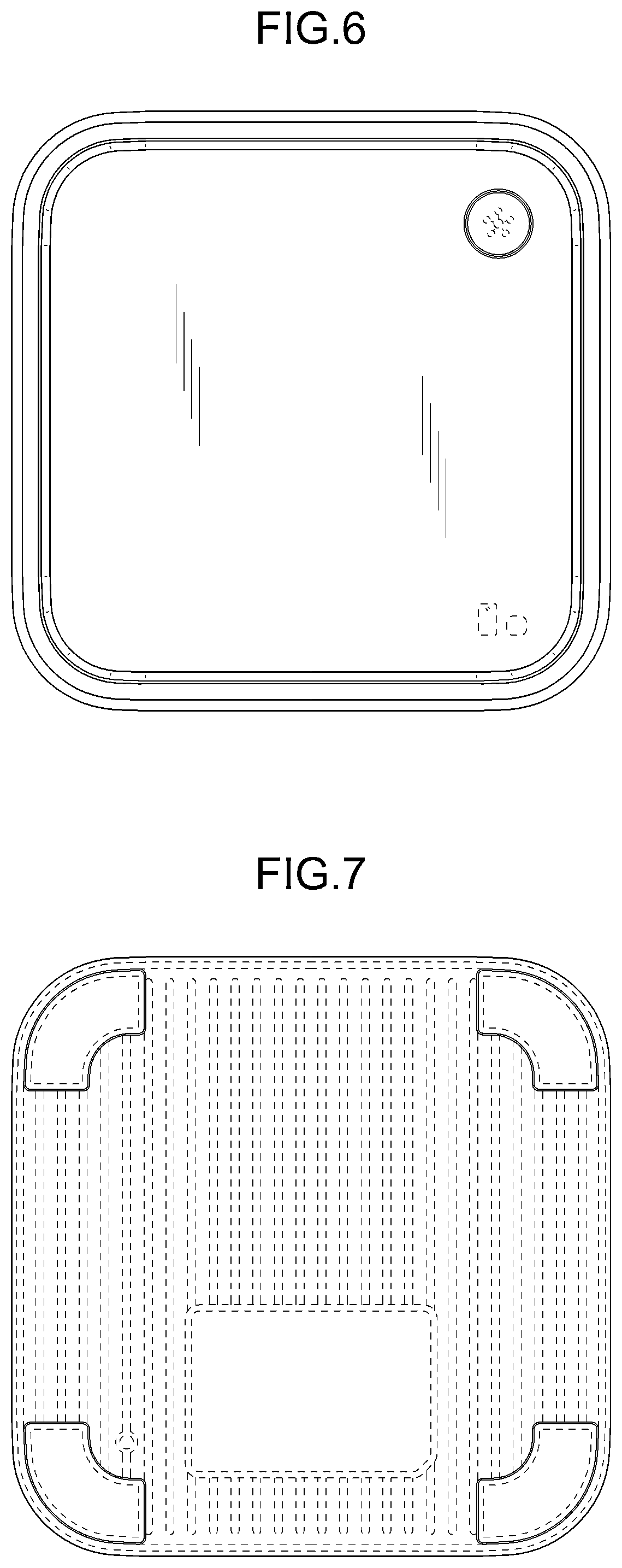 Patent USD1043566 Figure 3 – Wireless charger