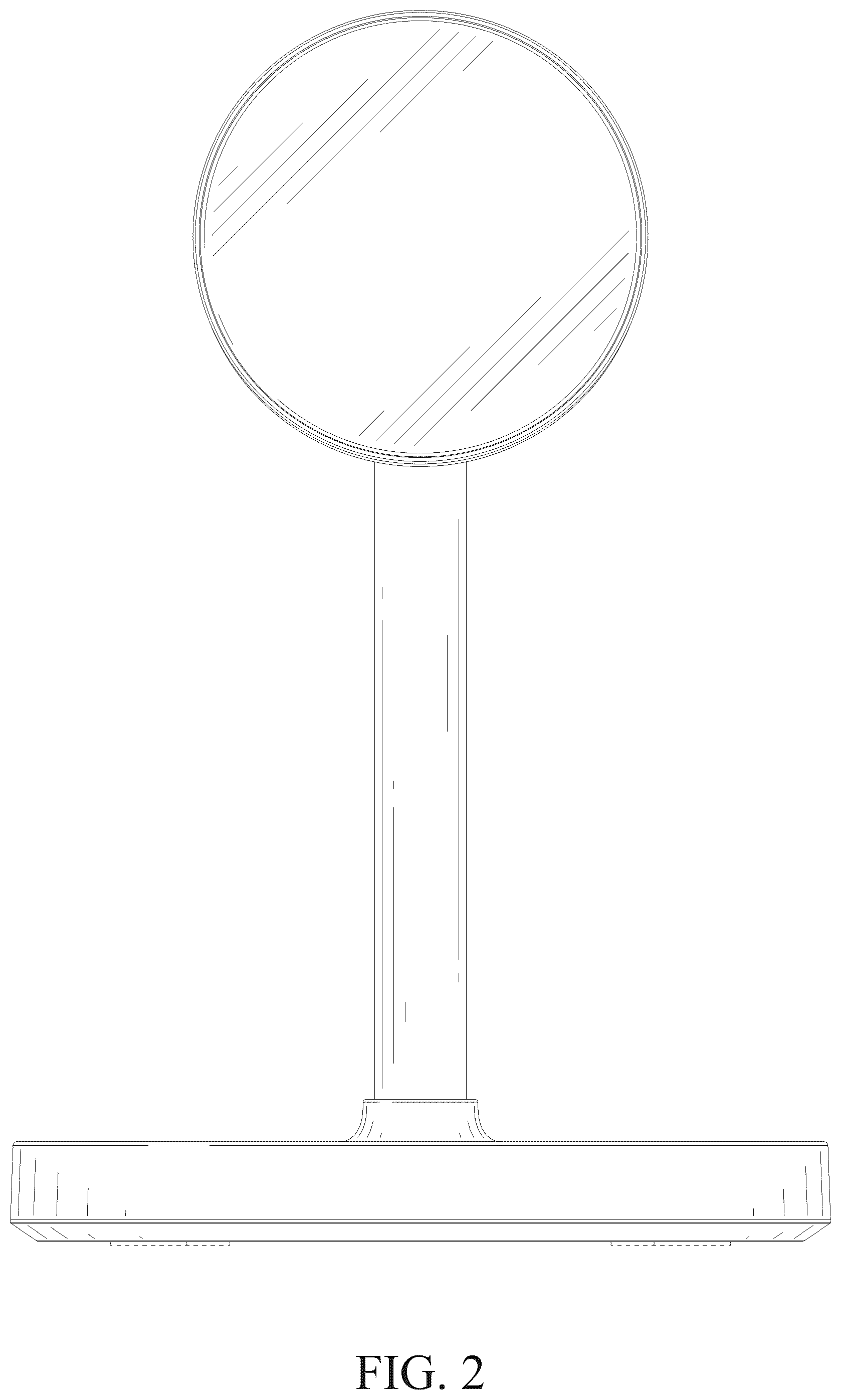 Patent USD1043568 Figure 2 – Wireless charger
