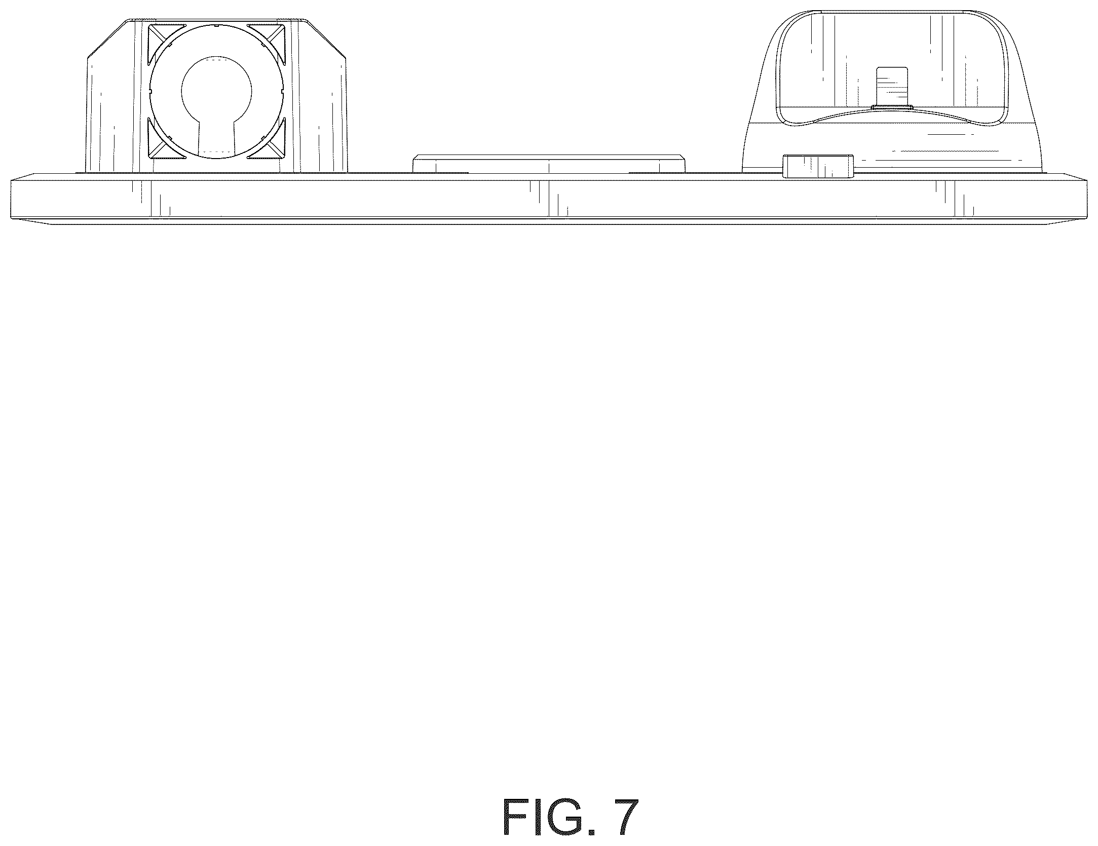 Patent USD1043569 Figure 7 – Wireless charging stand