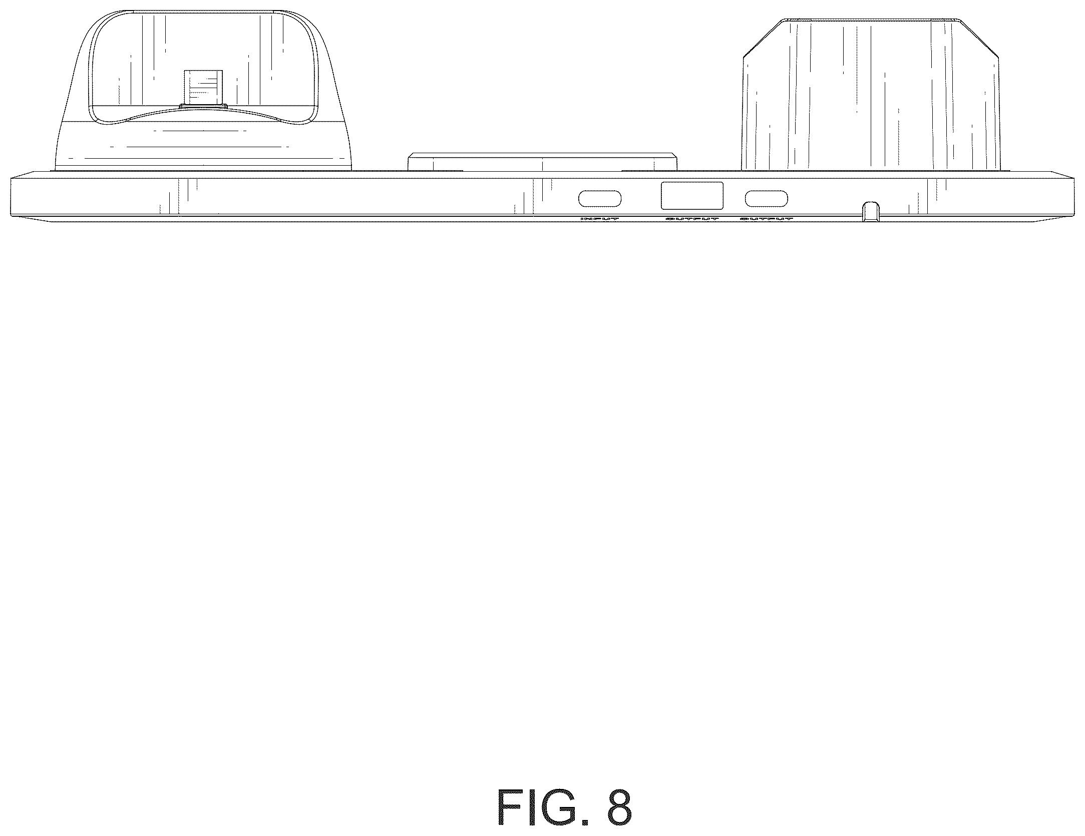 Patent USD1043569 Figure 8 – Wireless charging stand
