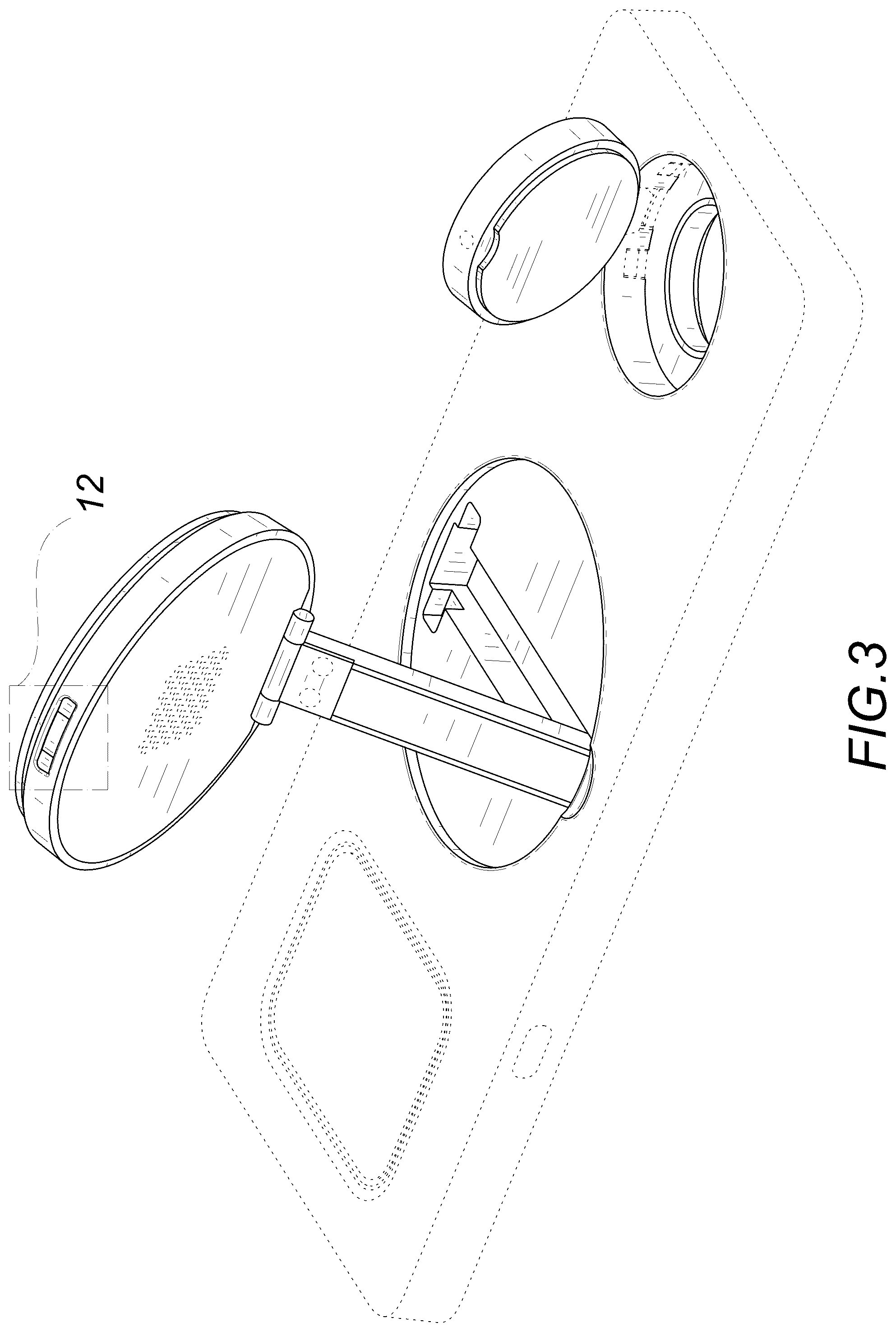 Patent USD1043570 Figure 3 – Wireless charger