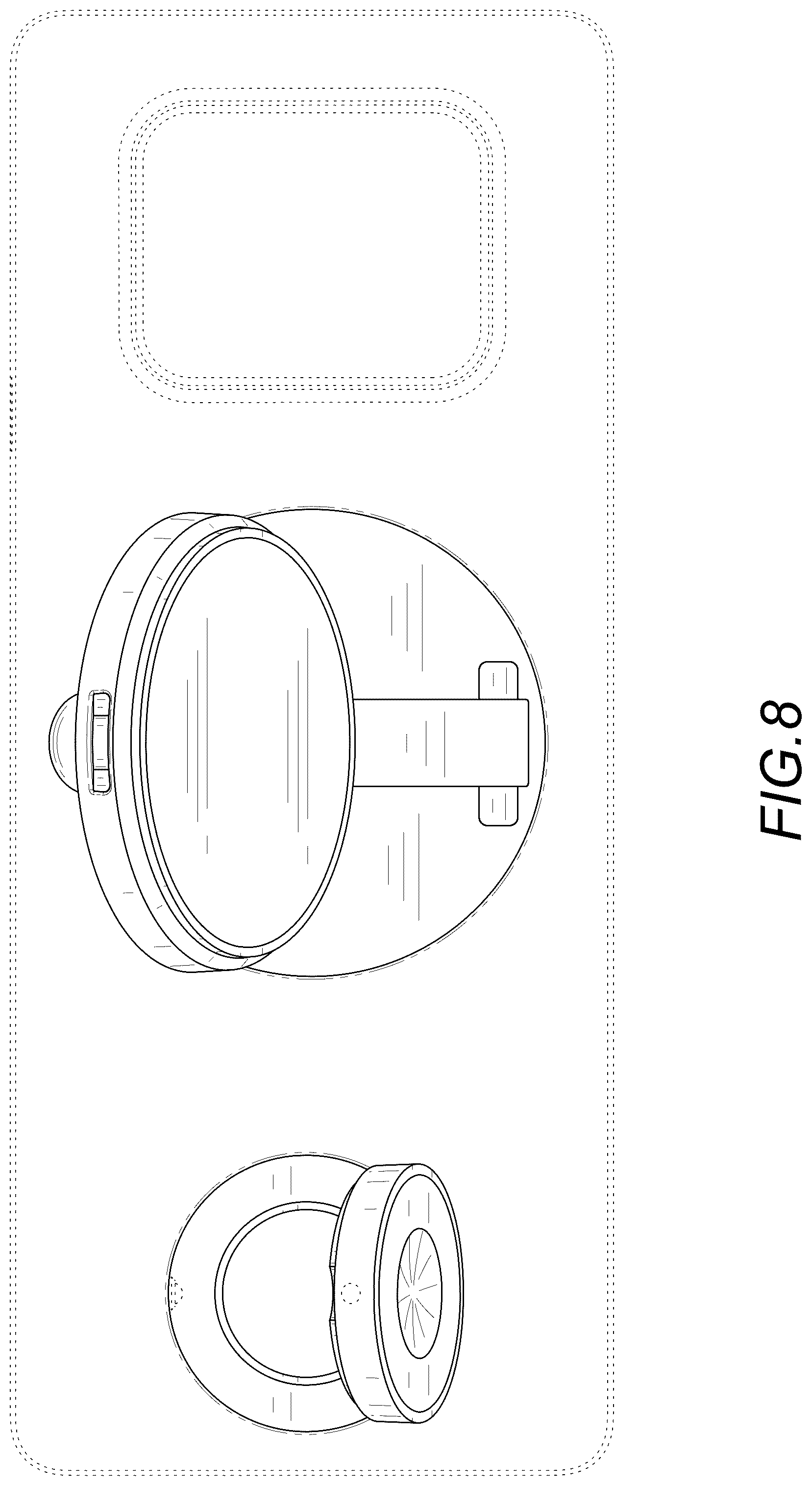 Patent USD1043570 Figure 8 – Wireless charger