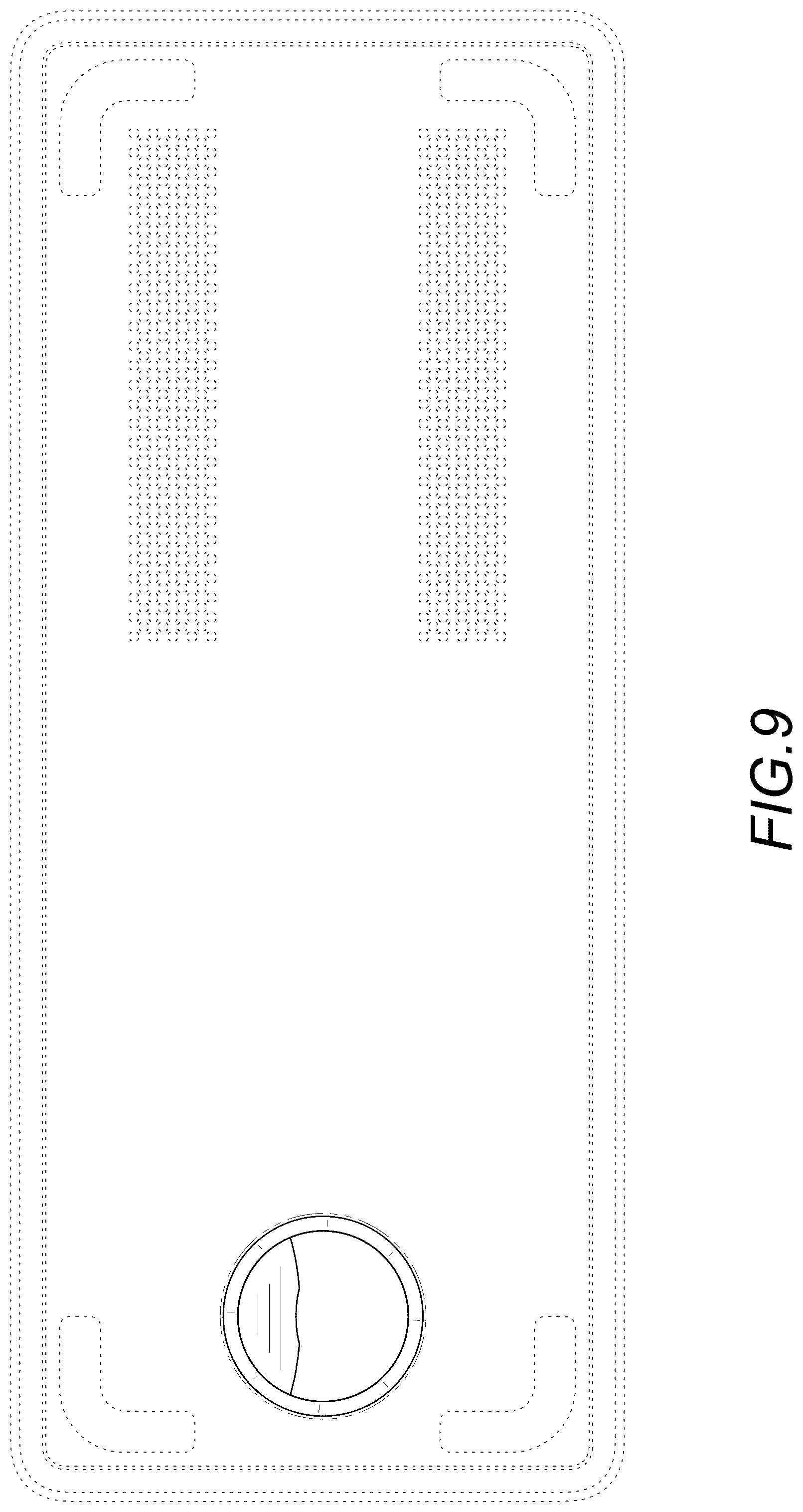 Patent USD1043570 Figure 9 – Wireless charger