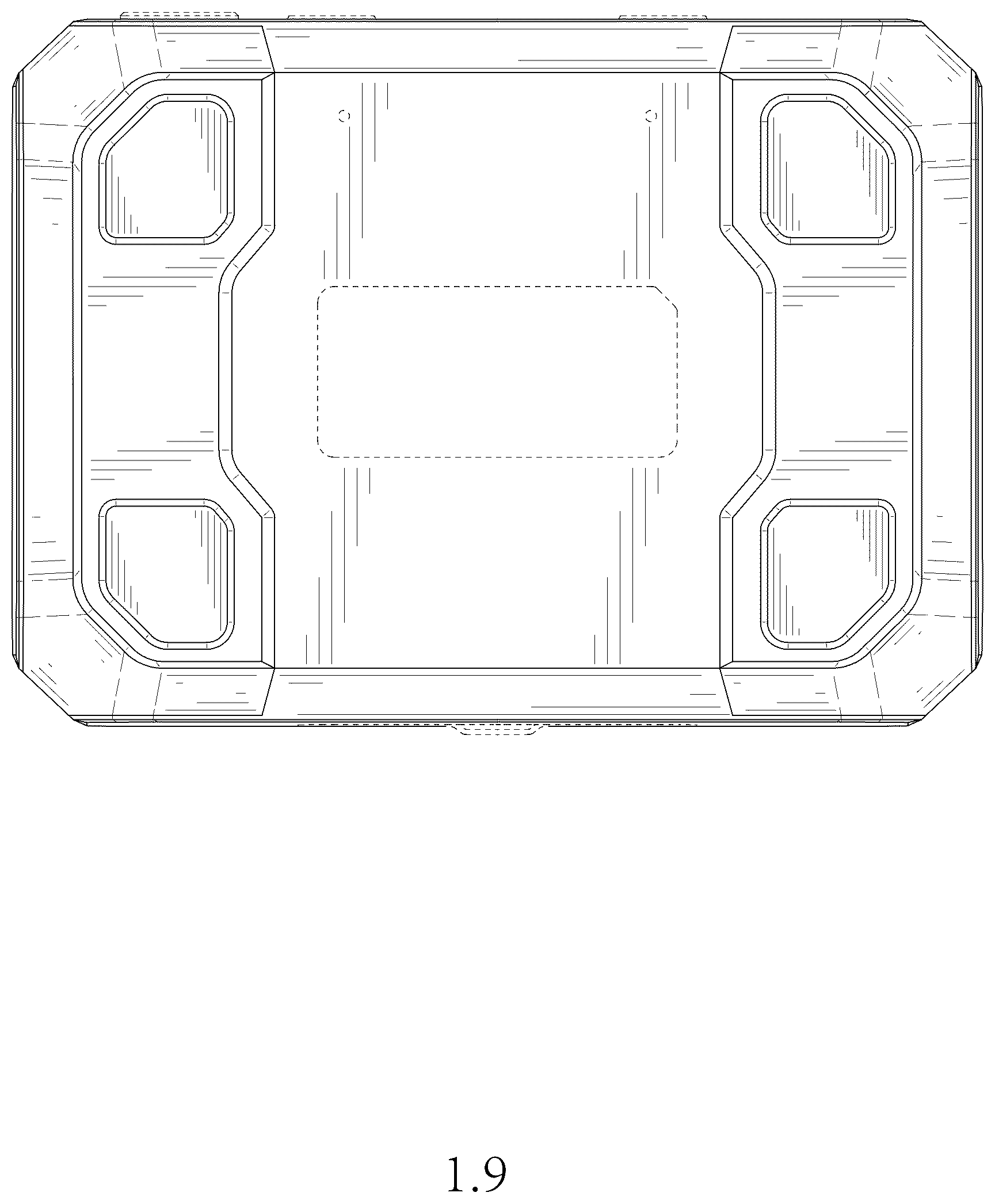 Patent USD1043572 Figure 9 – Energy storage device