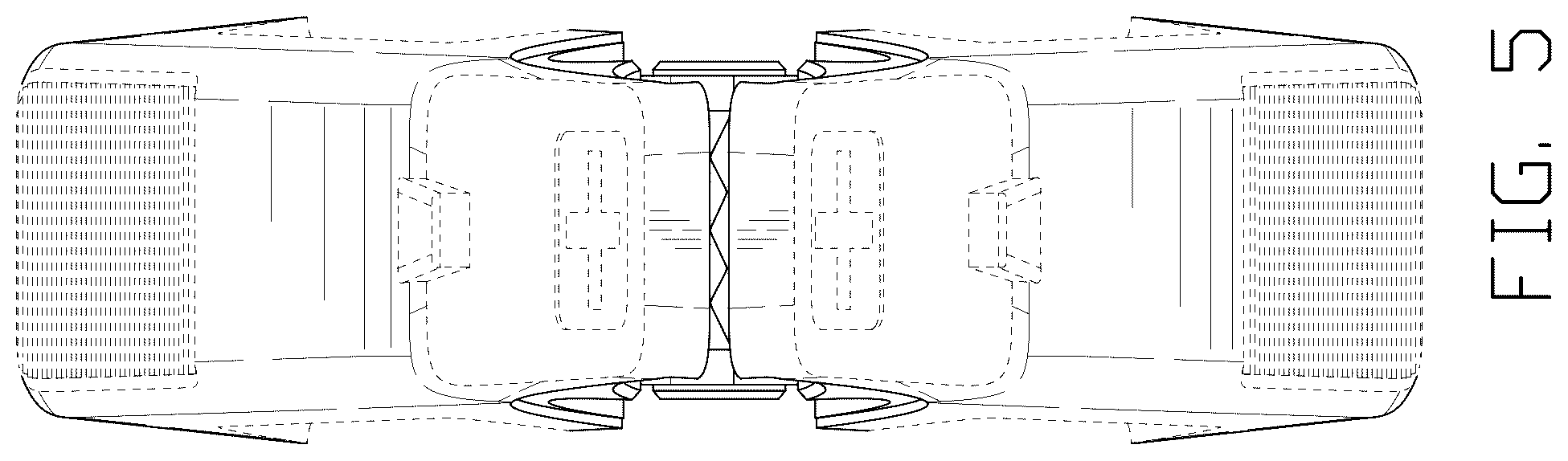 Patent USD1043573 Figure 5 – Battery clamp