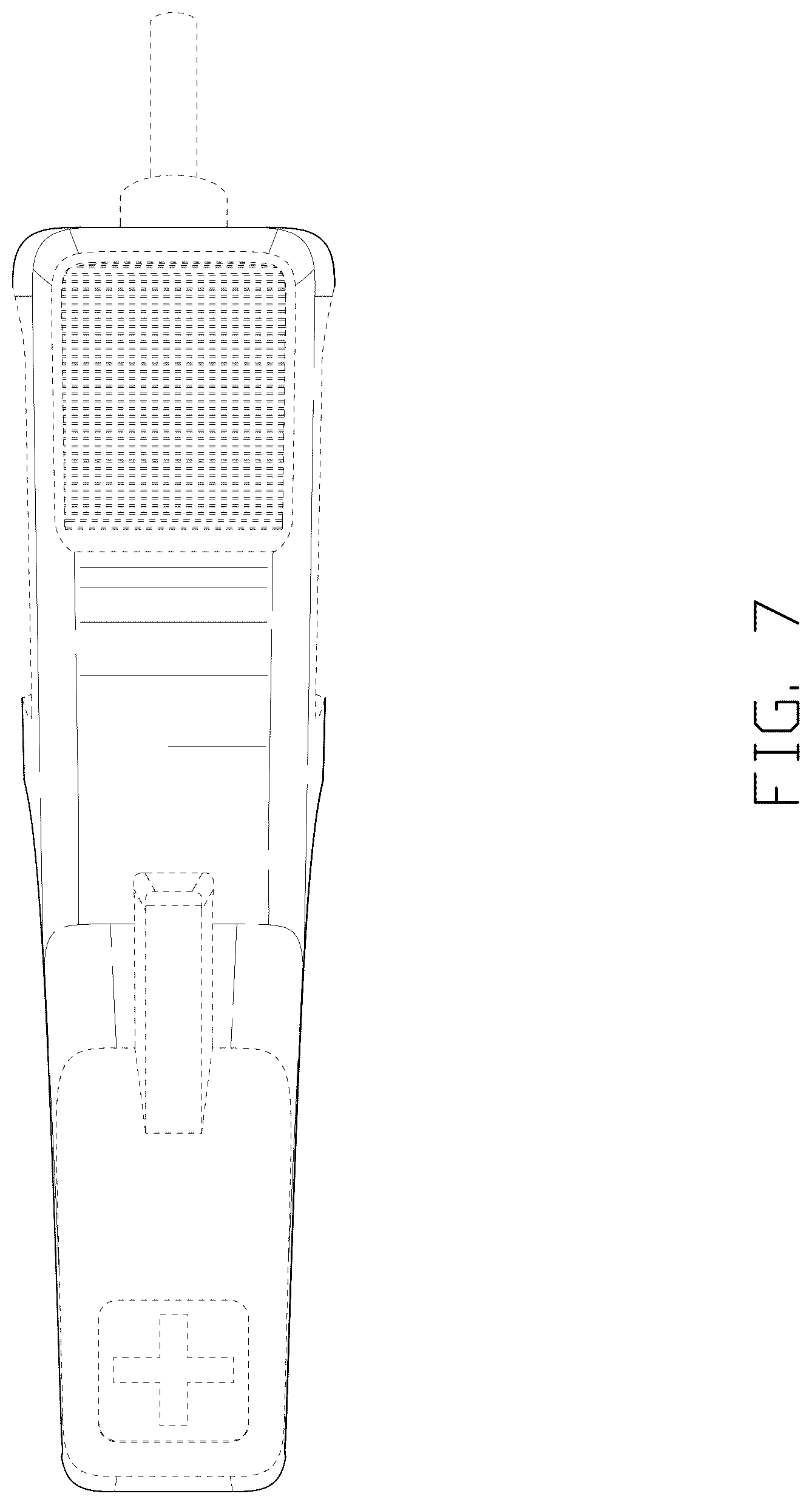 Patent USD1043573 Figure 7 – Battery clamp