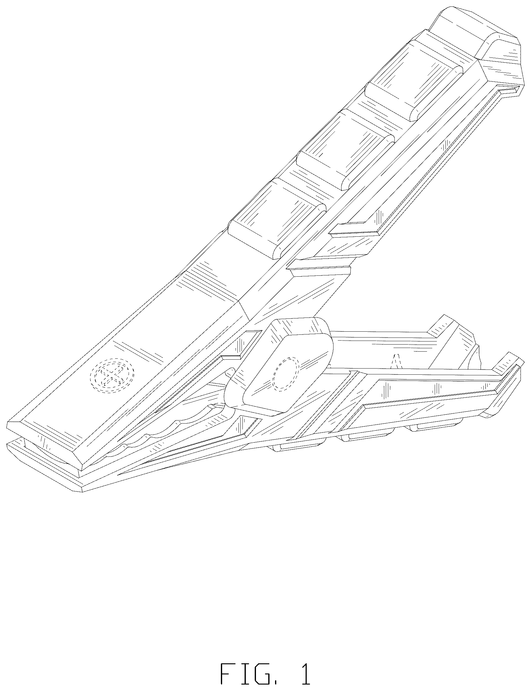 Patent USD1043574 Figure 1 – Cable clip