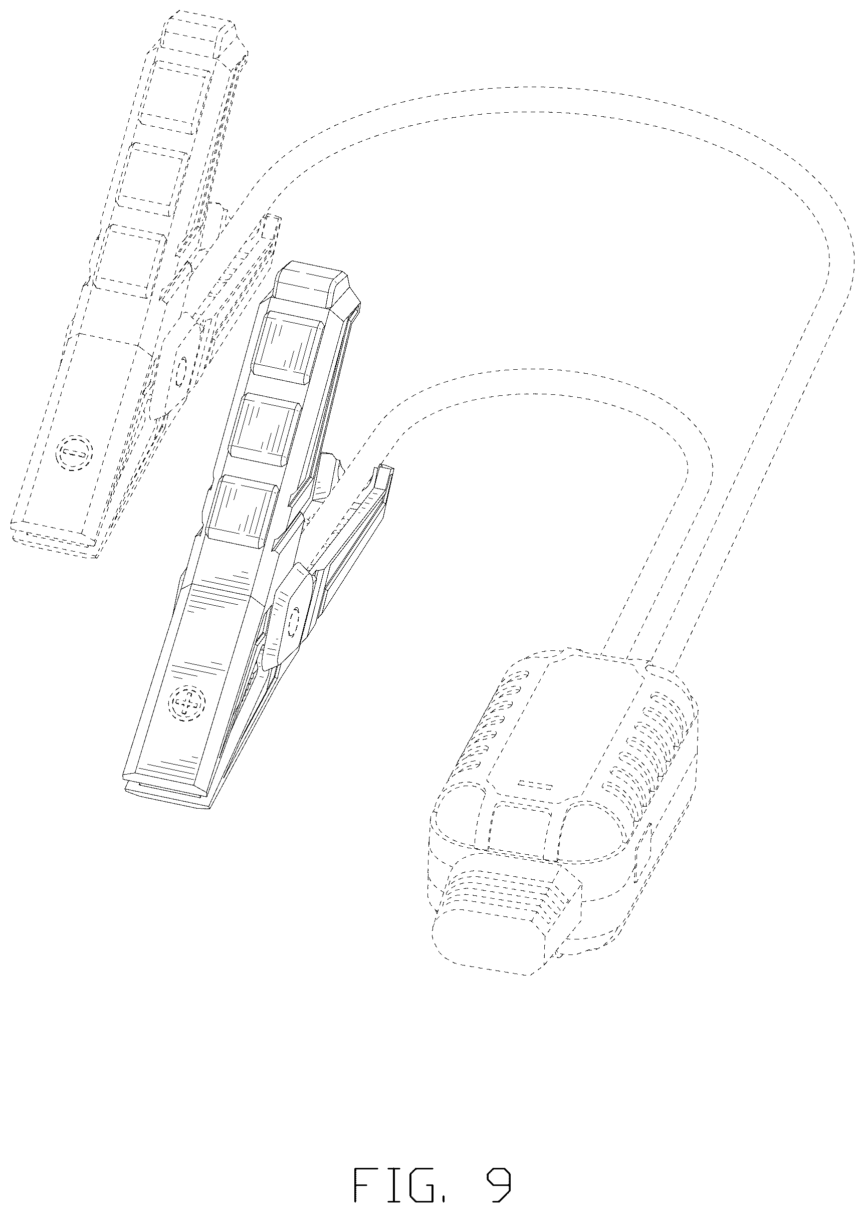 Patent USD1043574 Figure 9 – Cable clip